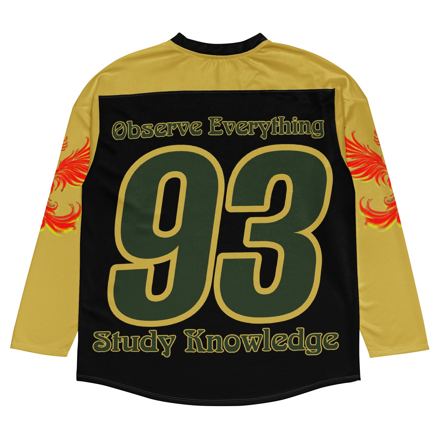 OESK Brand Blackout Alt. “Midas Touch” Hockey Jersey