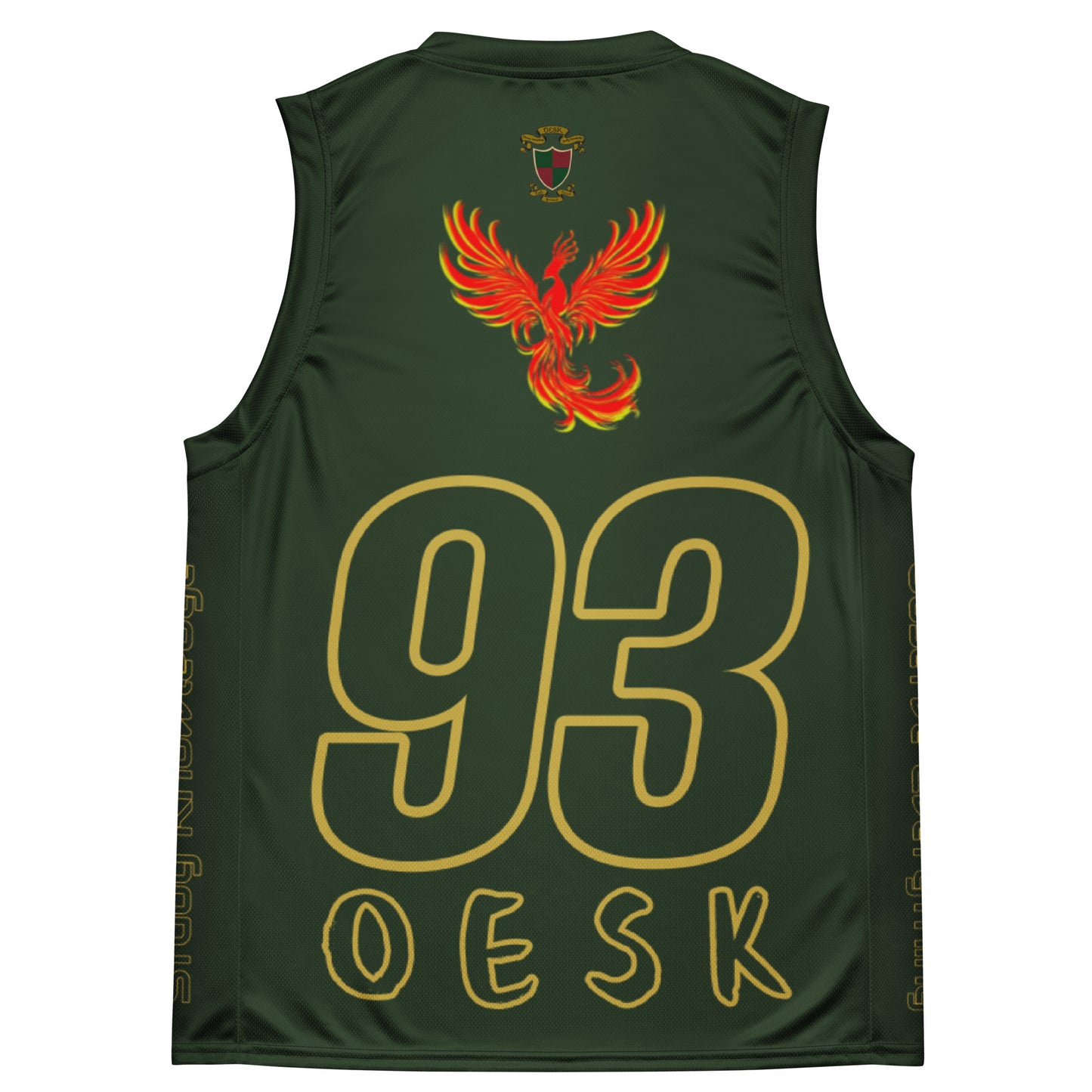 OESK Brand Away Alt. Color Rush Basketball Jersey