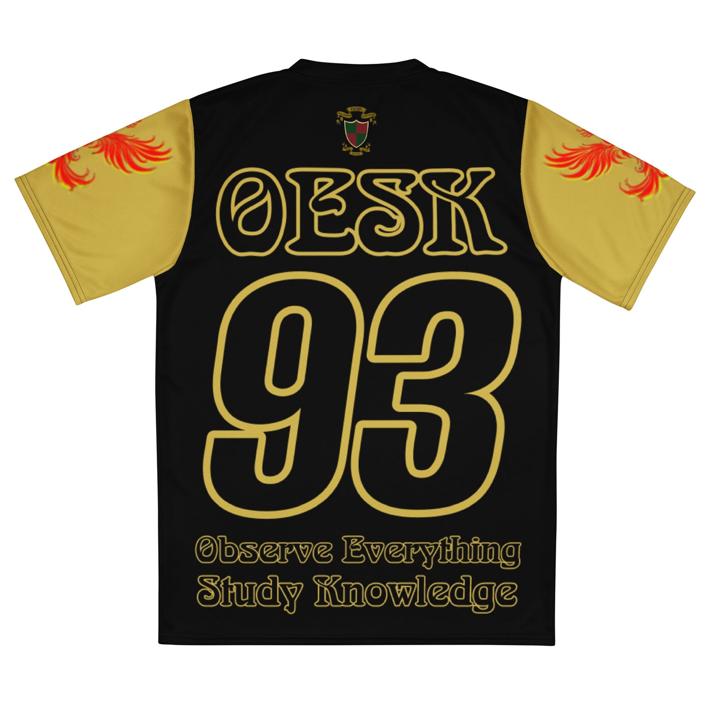 OESK Brand Blackout II Color Rush/“Midas Touch” Sports Jersey