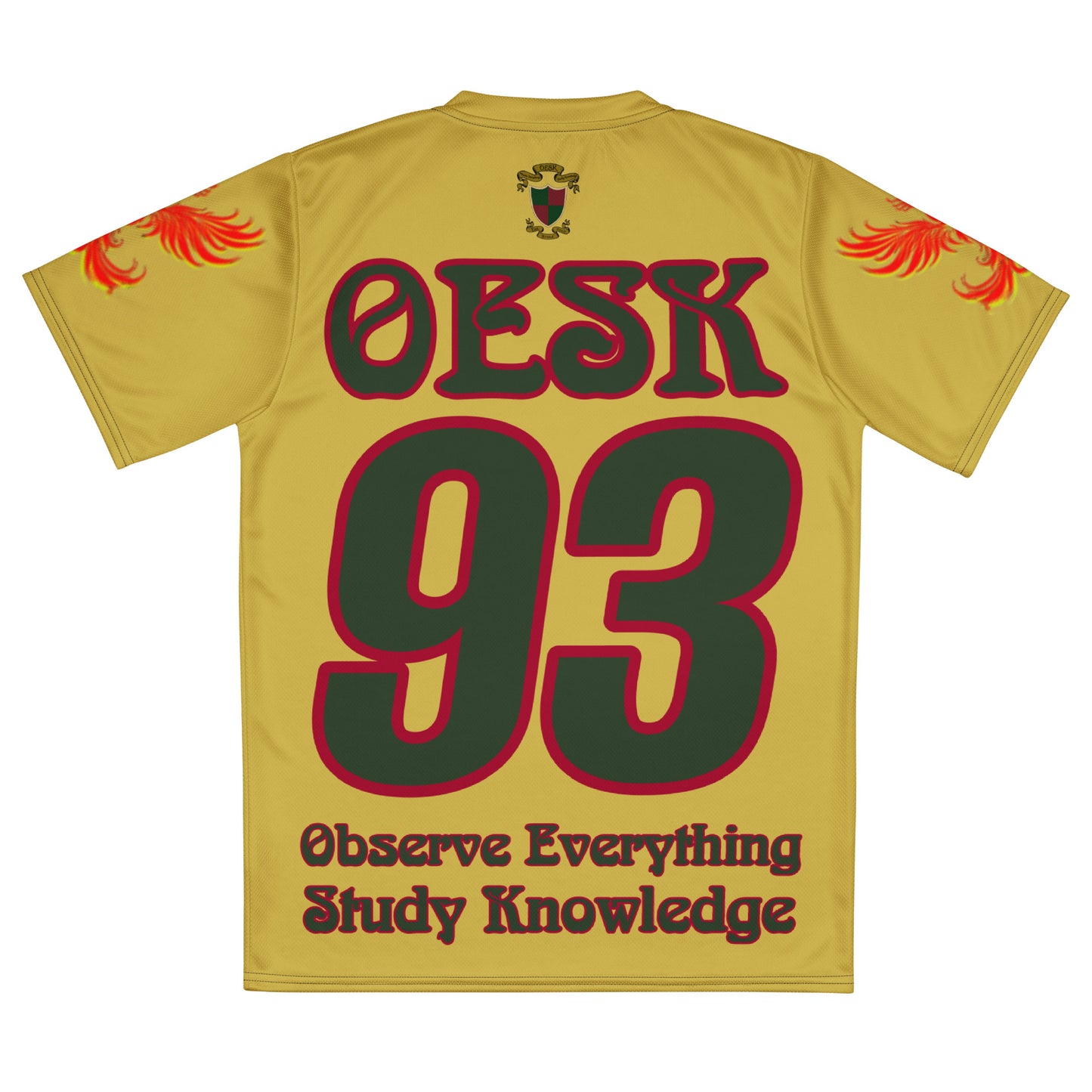 OESK Brand Gold Rush Inverse Sports Jersey