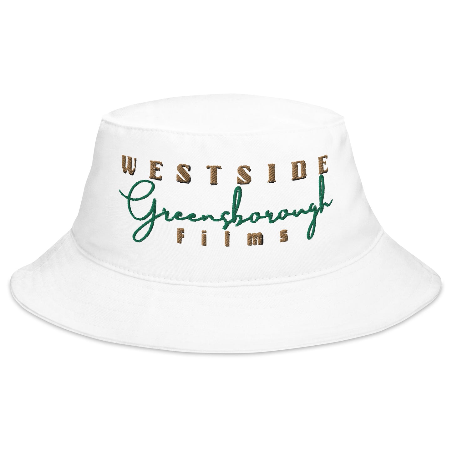 Westside Greensborough Films Old Gold/ Kelly Green (Bucket Hat)