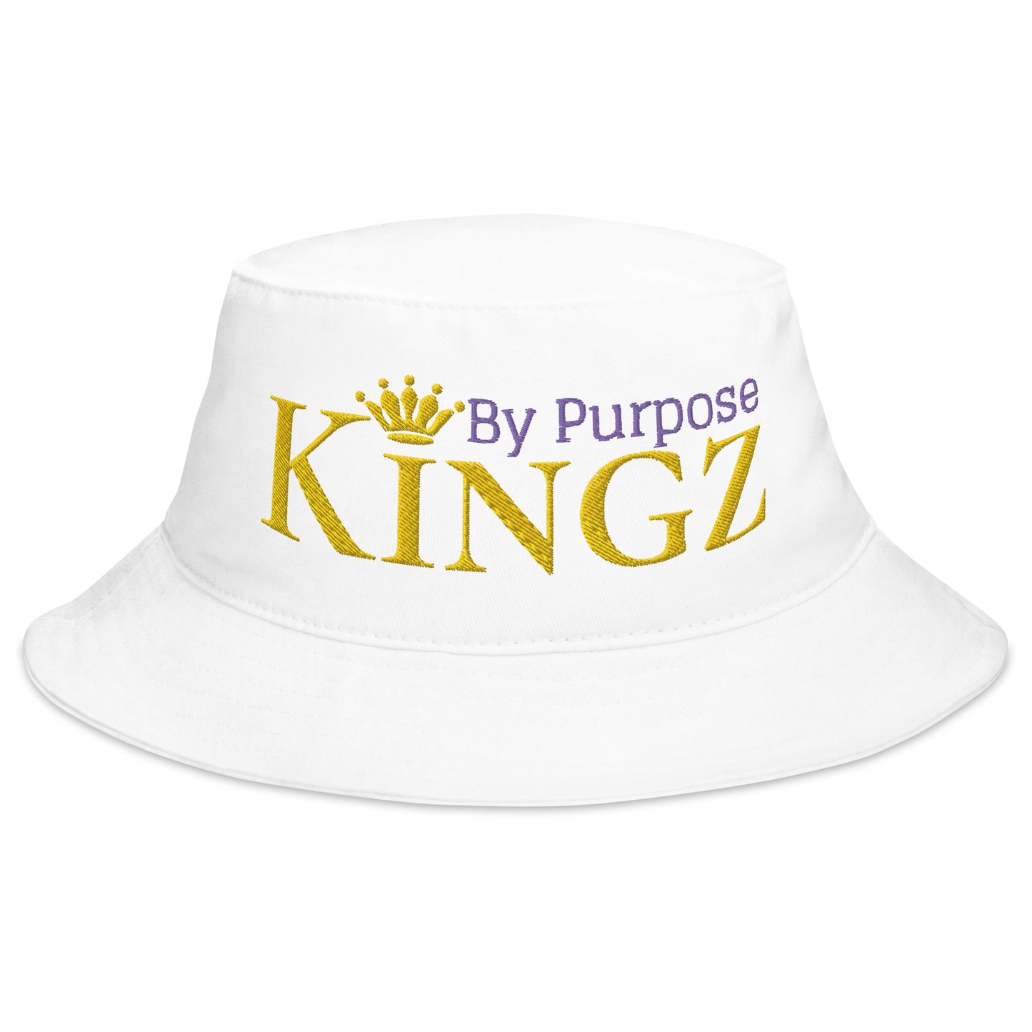 Kingz By Purpose Royal Combo (Gold/Purple/Gold) Bucket Hat