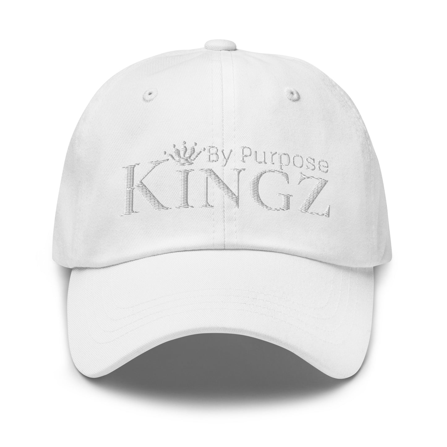 Kingz By Purpose Weiße Dad-Mütze