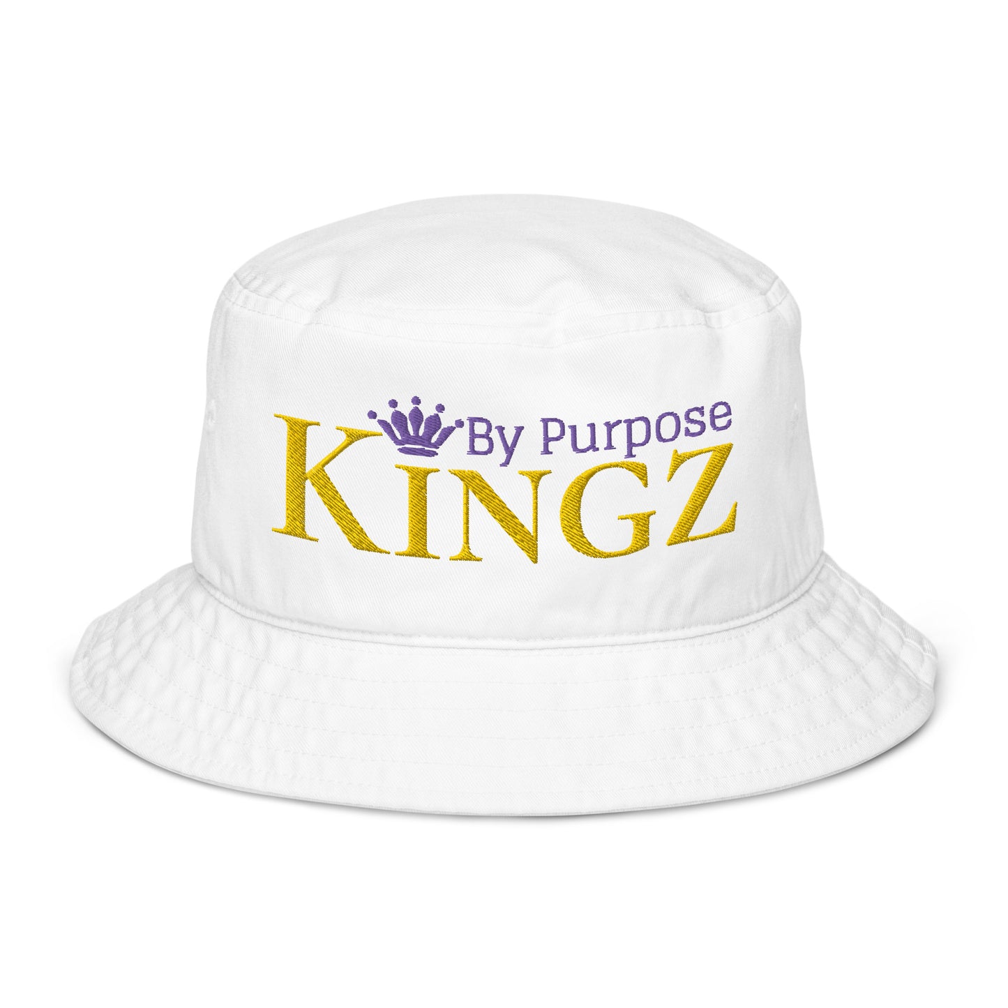 Kingz By Purpose Royal Combo (Gold/Purple/Purple) Organic Bucket Hat