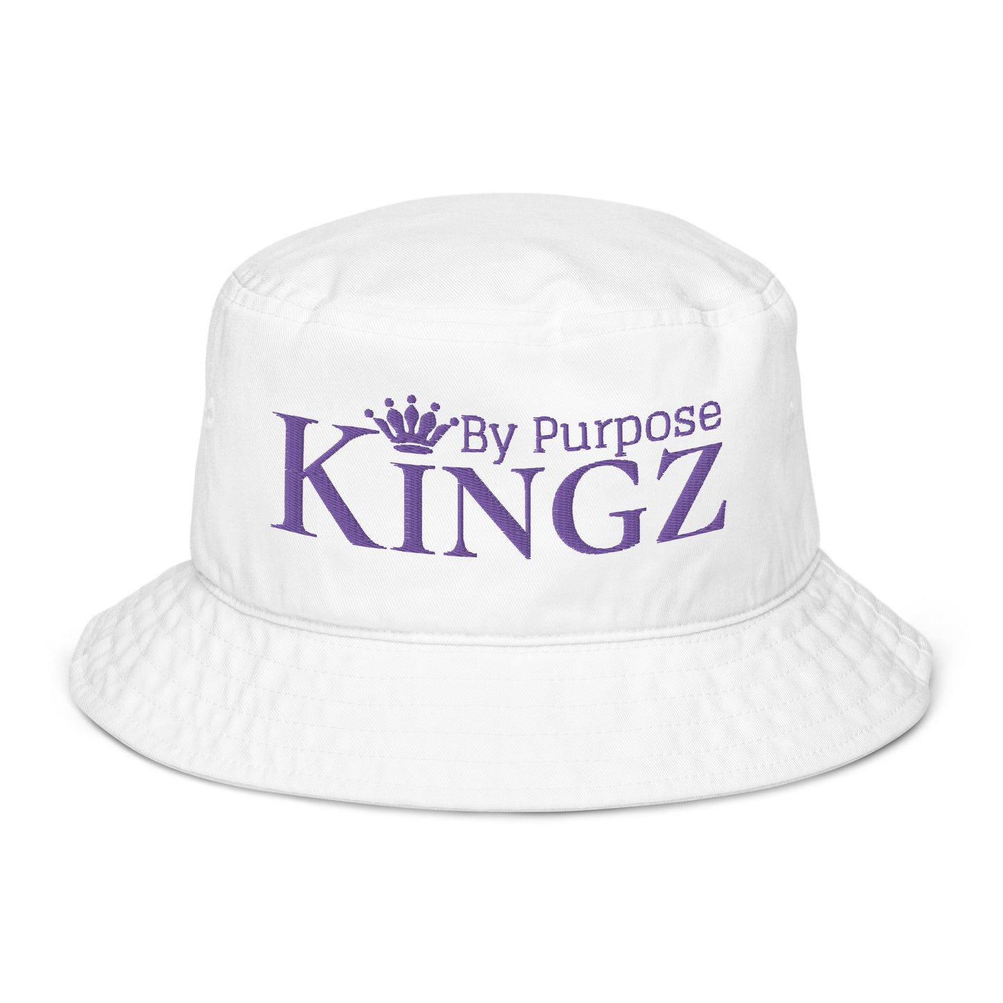 Kingz By Purpose Royal Purple Organic Bucket Hat