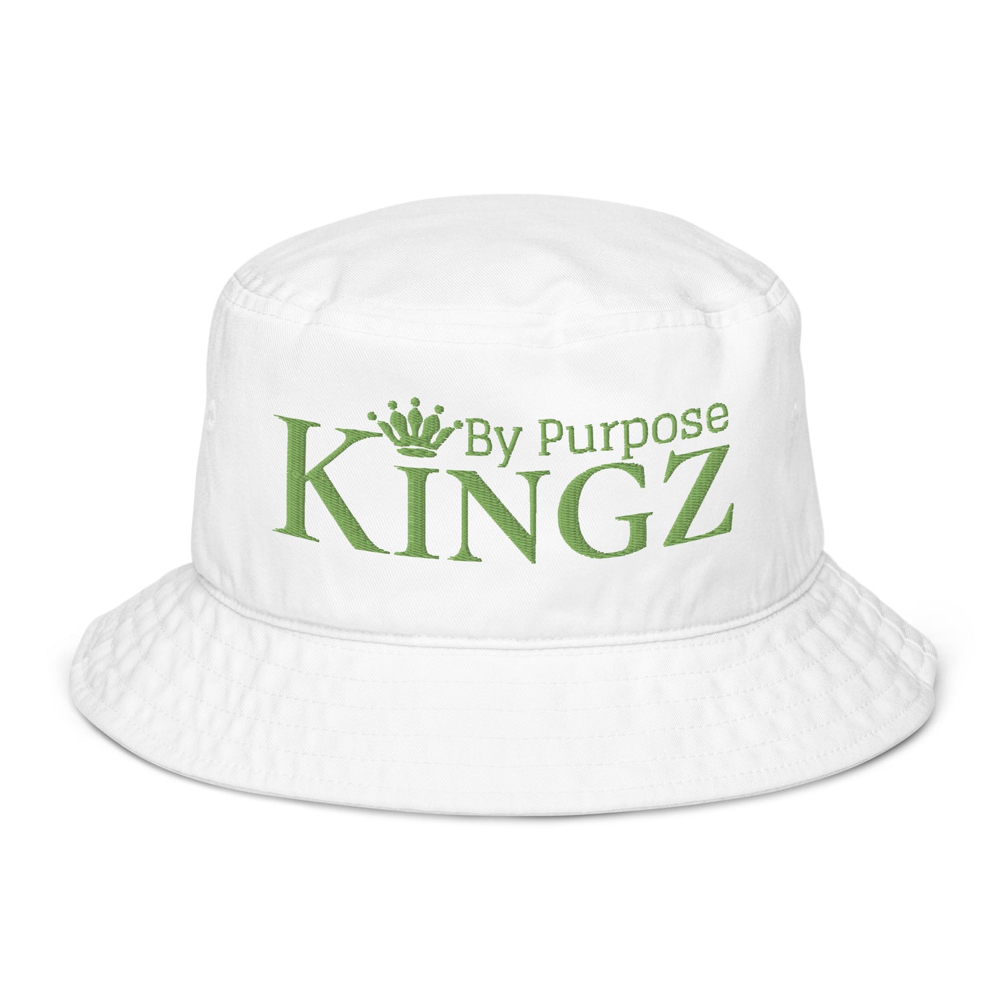 Kingz By Purpose Kiwi Green Organic Bucket Hat