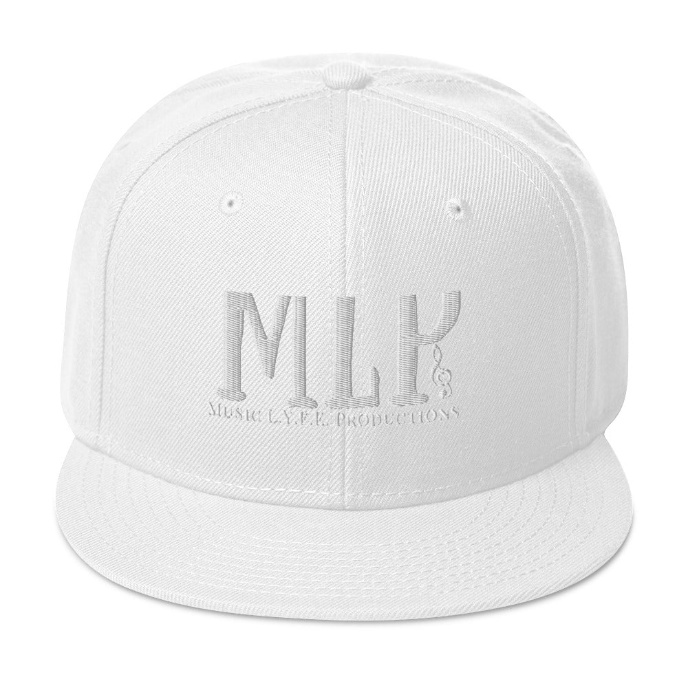 Music L.Y.F.E. Productions White (Snapback)