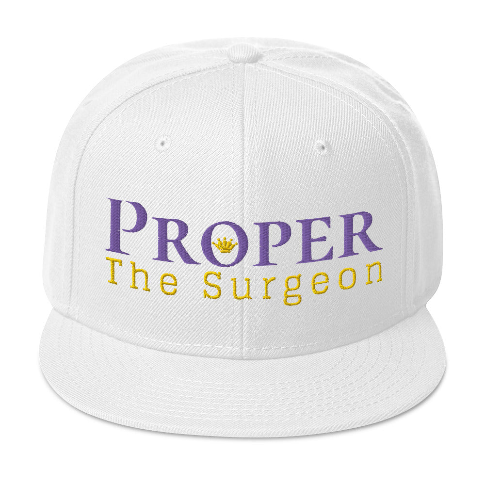 Proper The Surgeon Royal Combo (Lila/Gold/Gold) II Snapback-Mütze