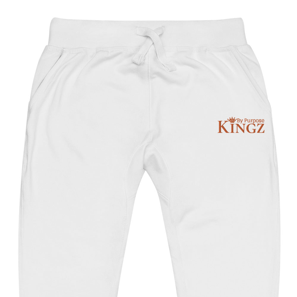 Kingz By Purpose Orange Fleece Sweatpants