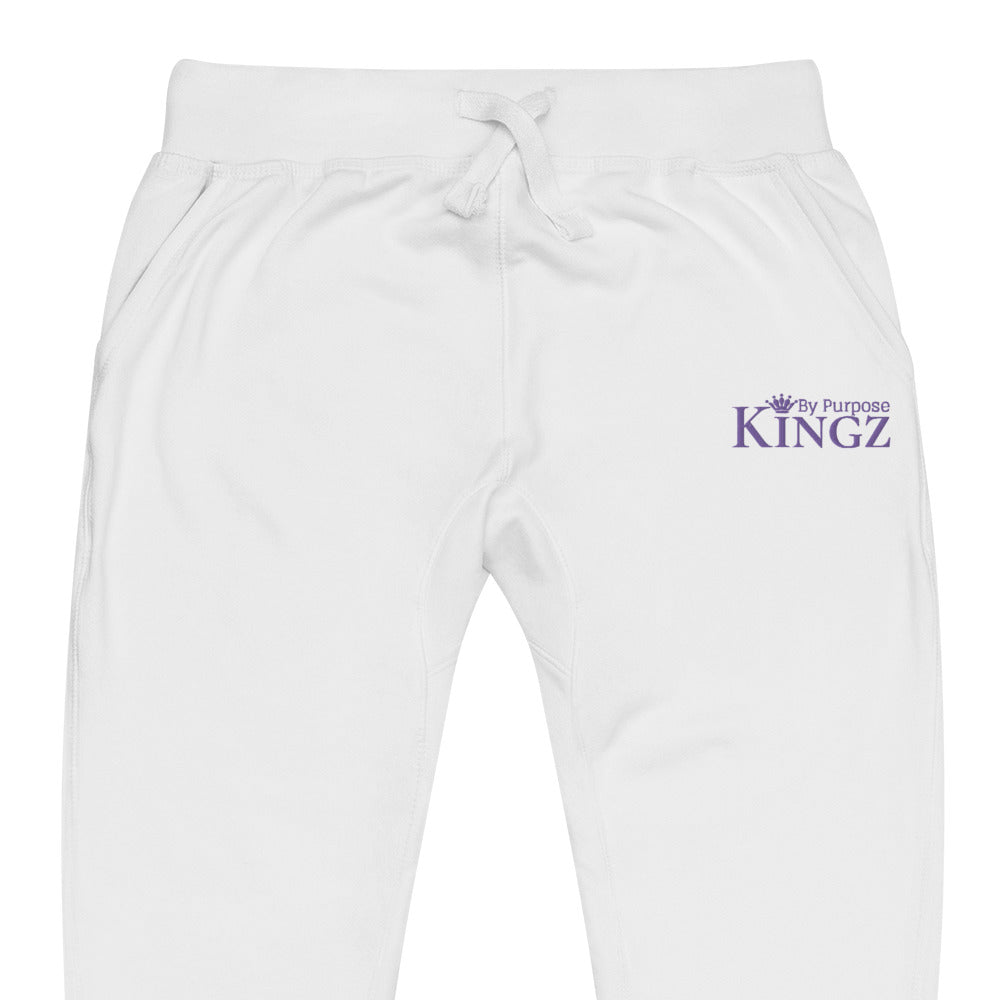 Kingz By Purpose Royal Purple Fleece Sweatpants