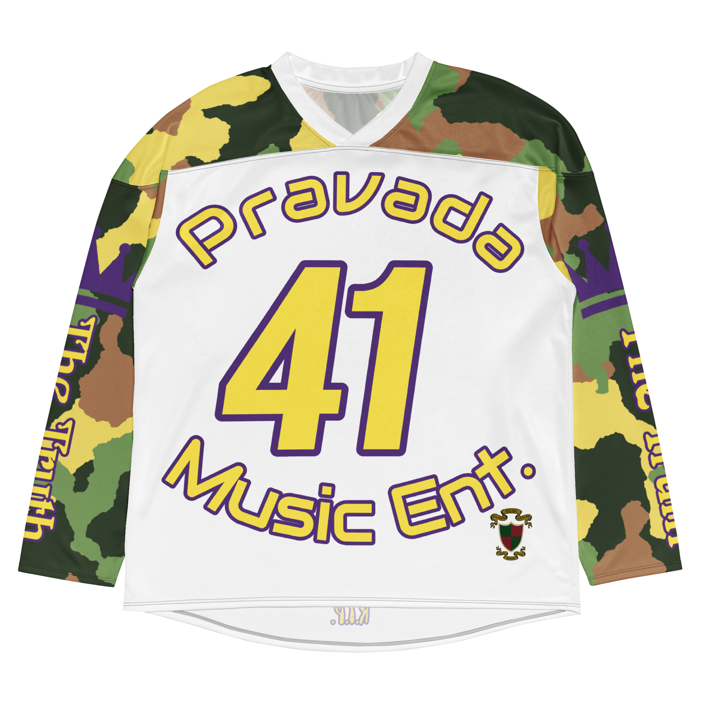Pravada Music Entertainment (Falcen) Hockey Jersey [White]