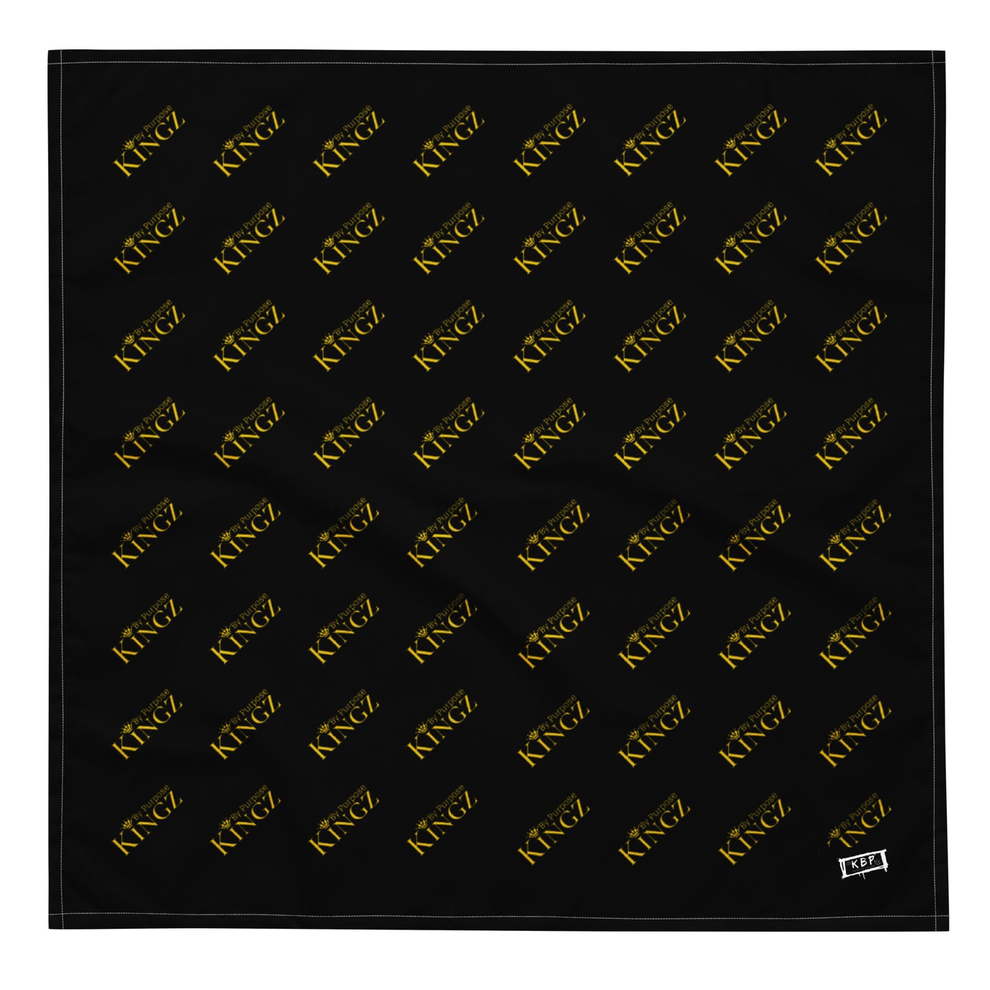 Kingz By Purpose Royal Gold Bandana