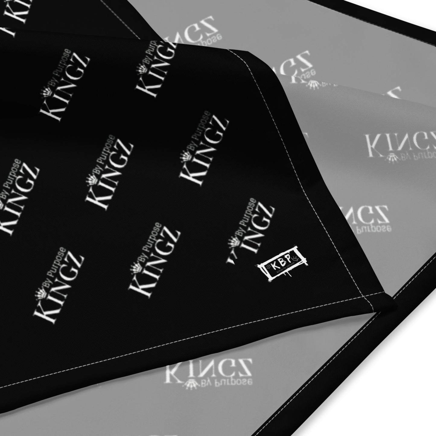 Kingz By Purpose White Bandana