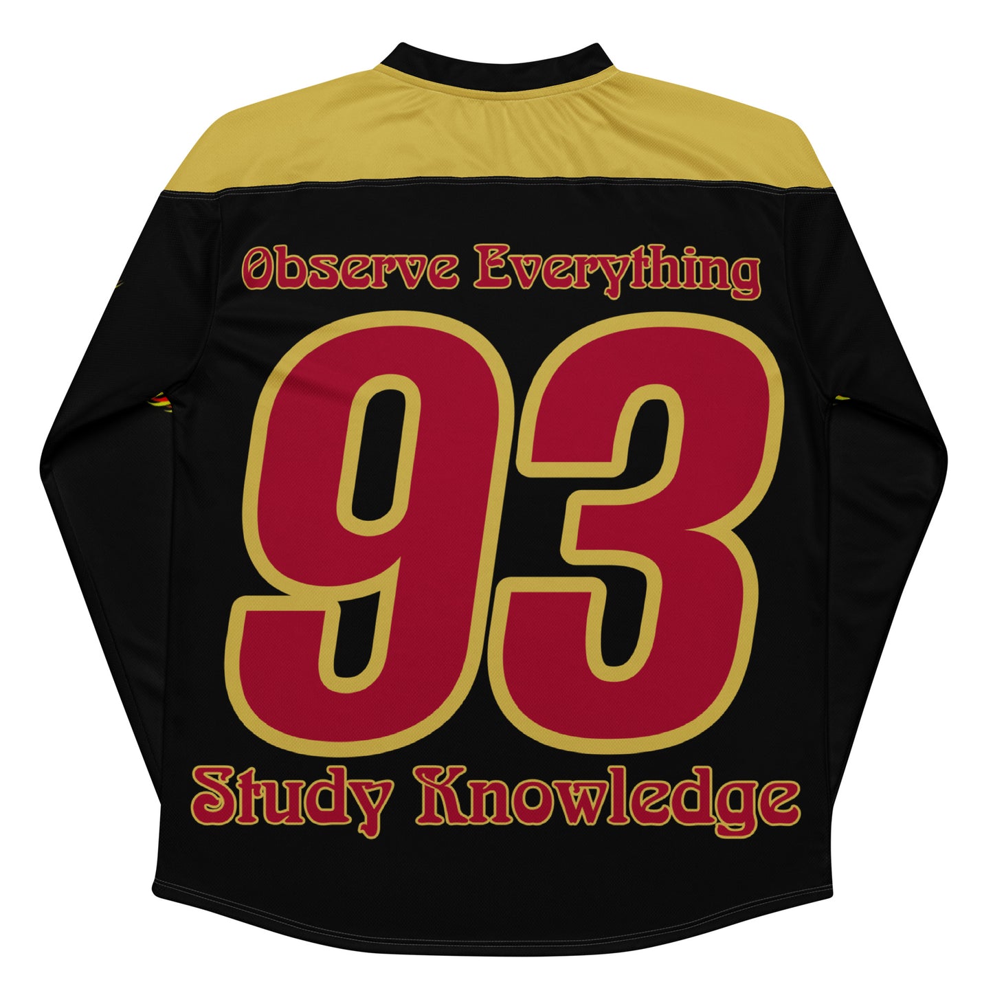 OESK Brand Blackout Hockey Jersey