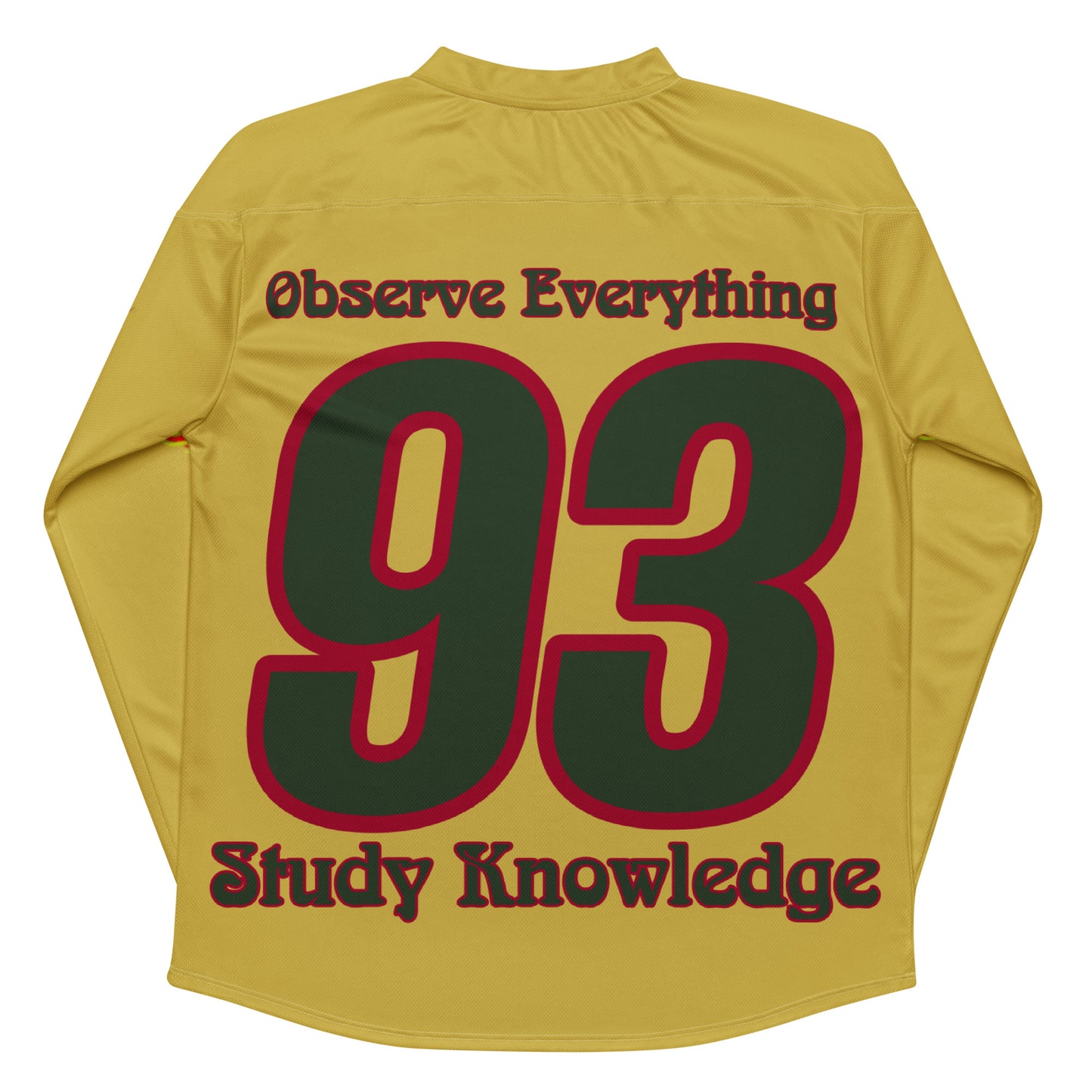 OESK Brand Gold Rush Inverse Hockey Jersey