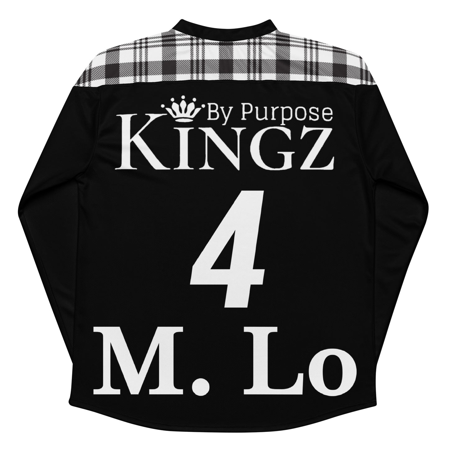 Kingz By Purpose 4 Lyfe (M. Lo) Hockey Jersey