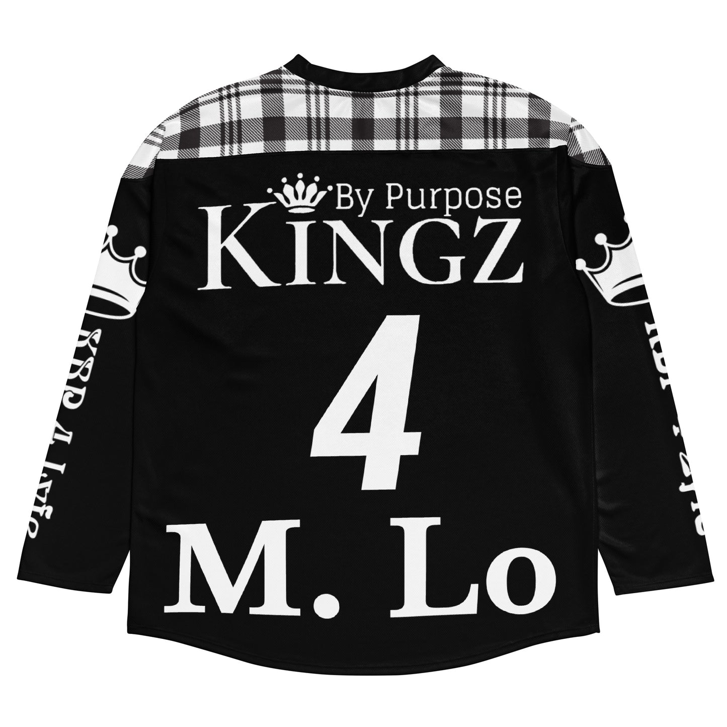Kingz By Purpose 4 Lyfe (M. Lo) Hockey Jersey