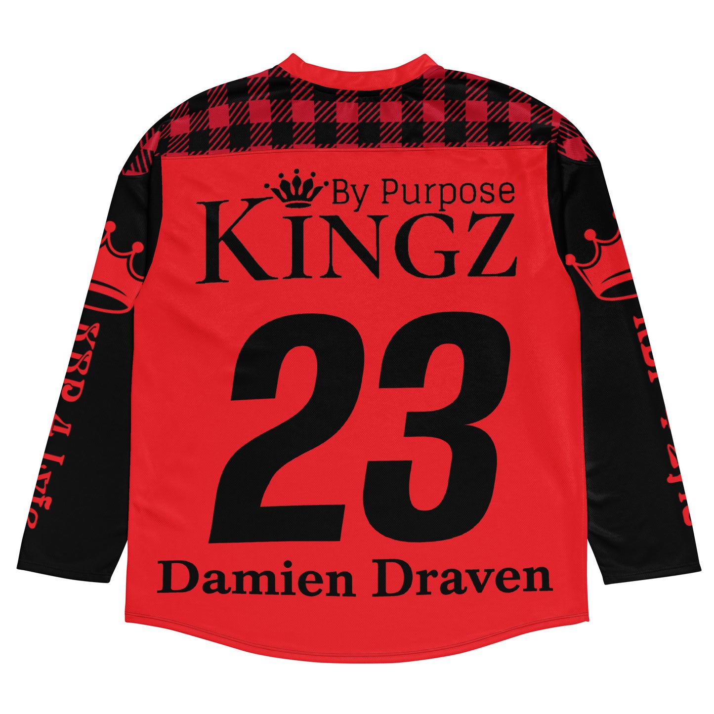 Kingz By Purpose Wolfpack Inversion Alt. (Damien Draven) Hockey Jersey