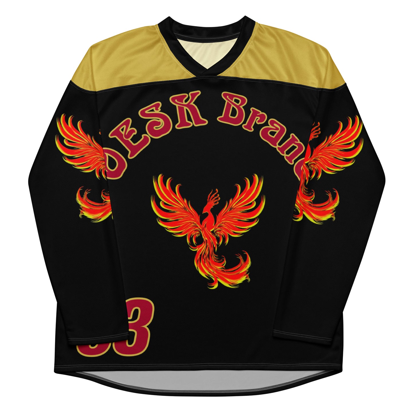 OESK Brand Blackout Hockey Jersey