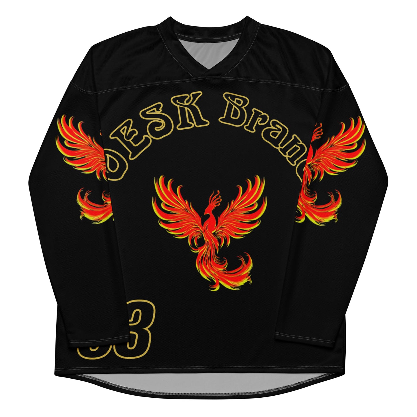 OESK Brand Blackout II Color Rush Hockey Jersey