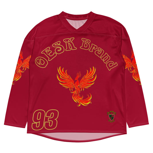 OESK Brand Home Alt. Color Rush Hockey Jersey