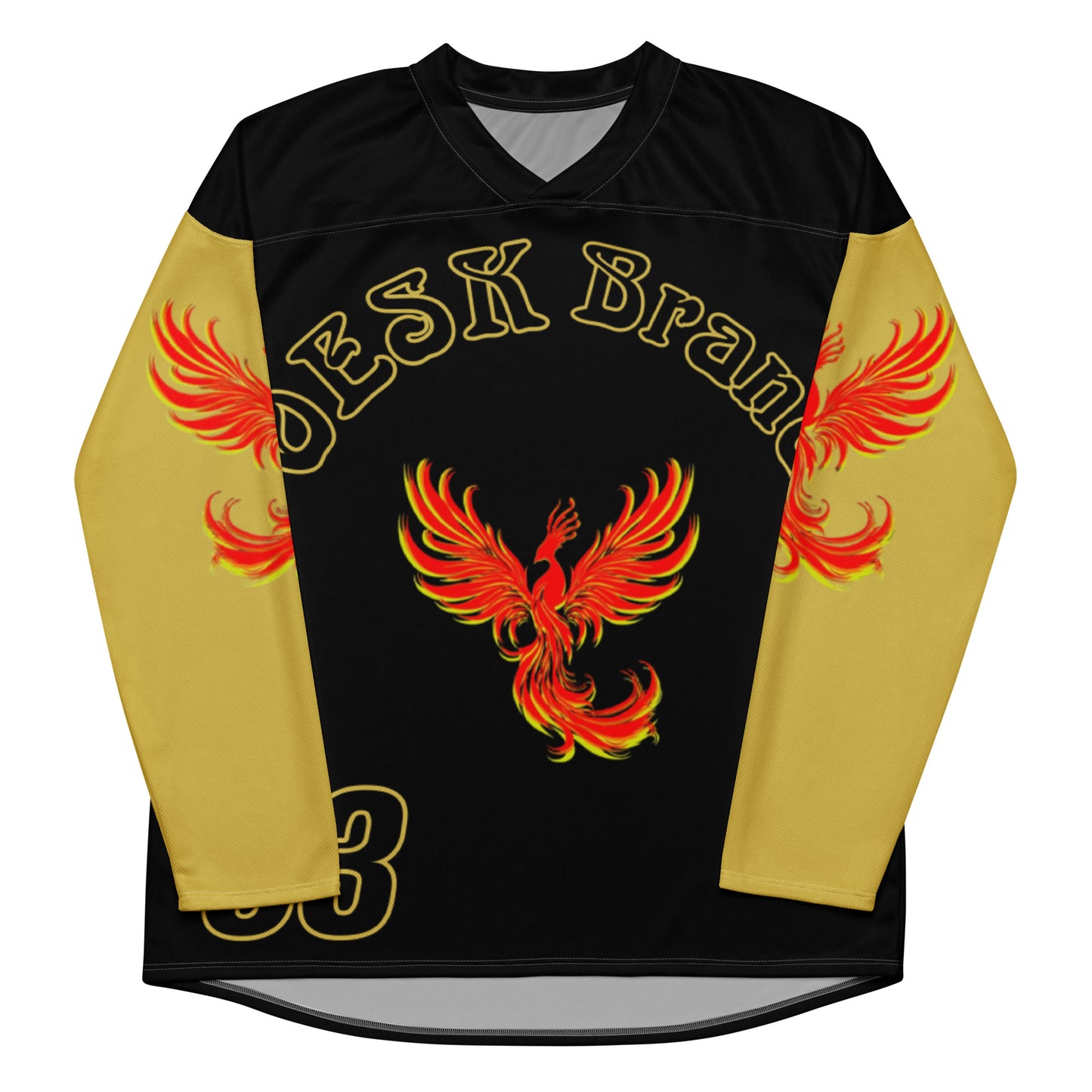 OESK Brand Blackout II ColorRush/“Midas Touch” Hockey Jersey