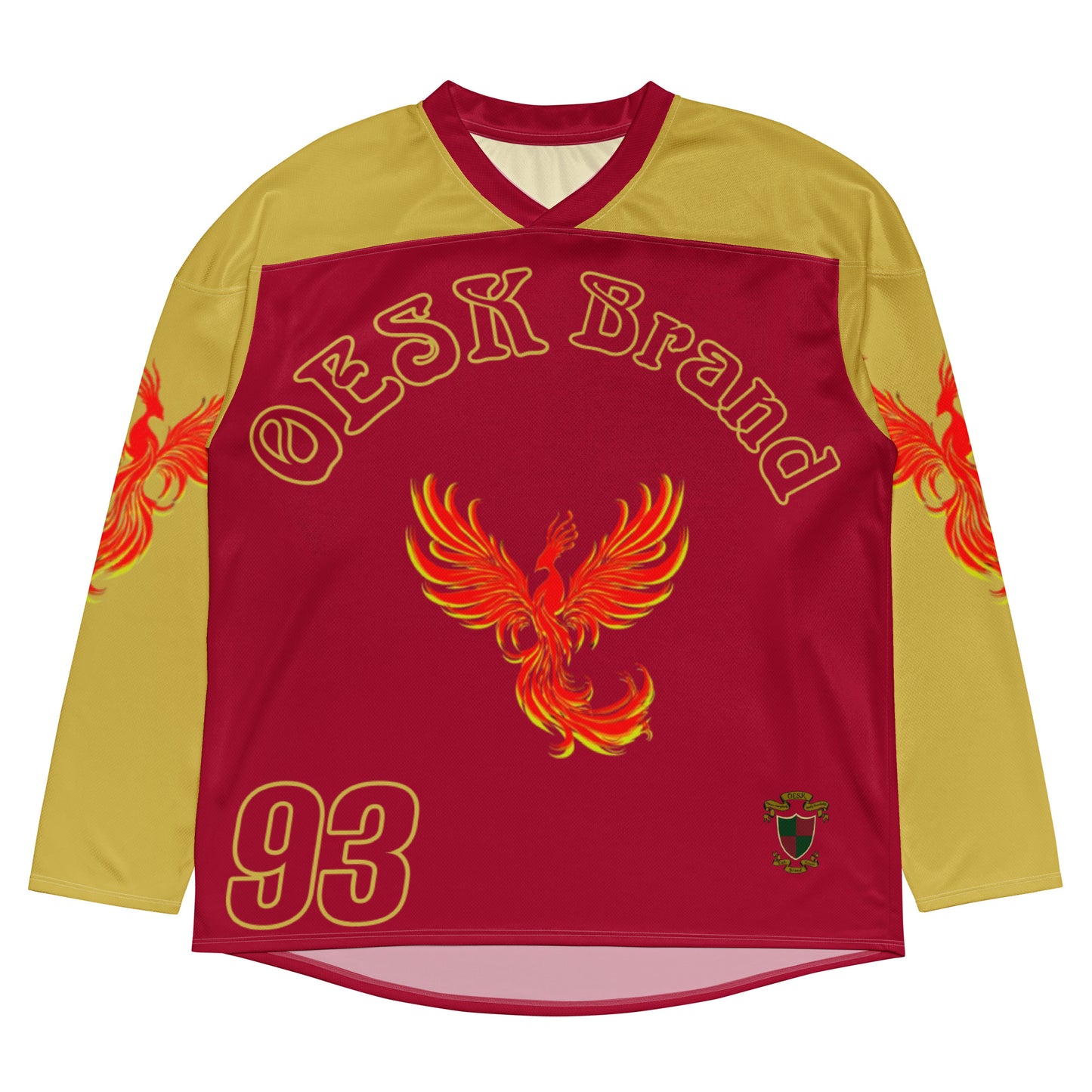 OESK Brand Home Alt. Color Rush II/“Midas Touch” Hockey Jersey