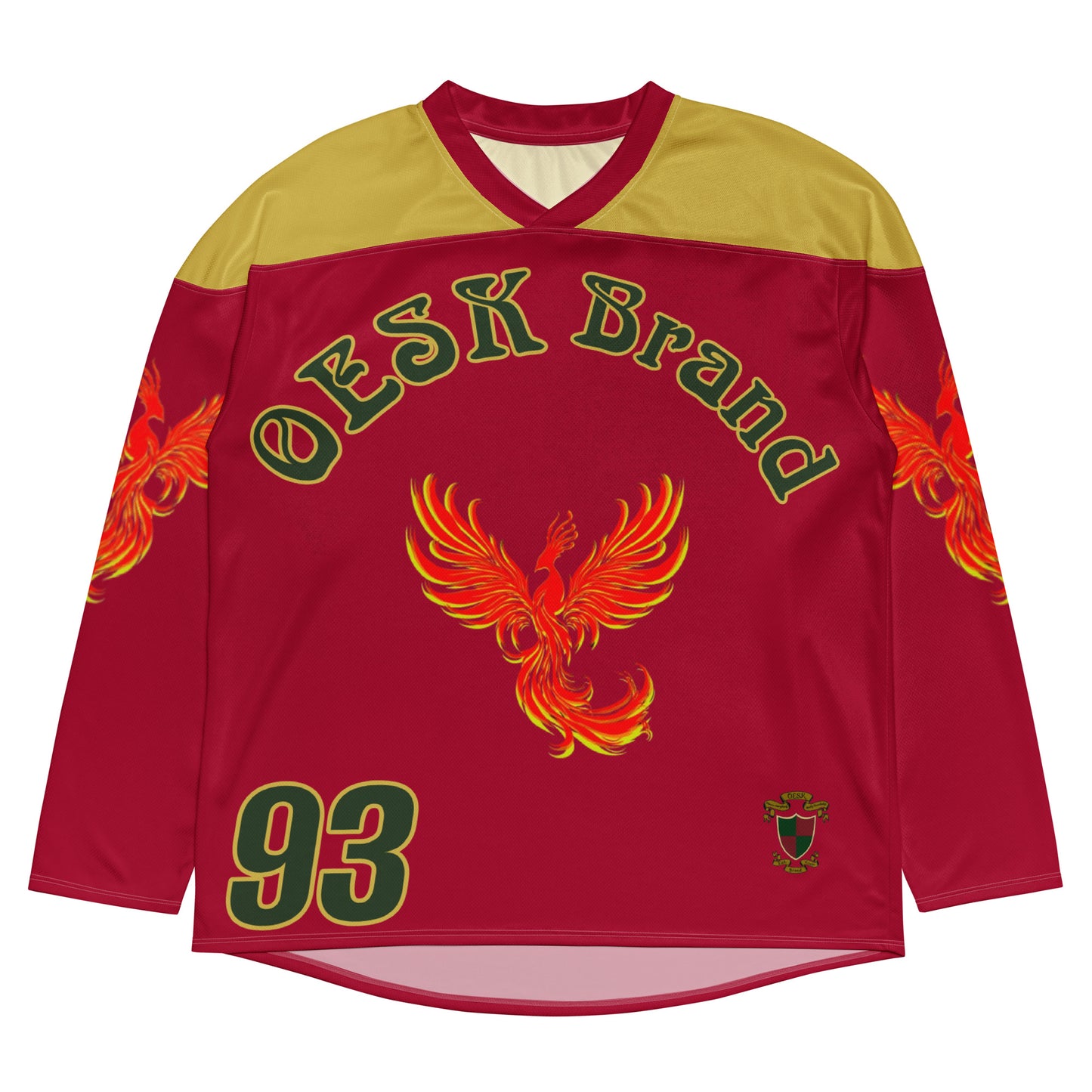 OESK Brand Home Alt. Hockey Jersey