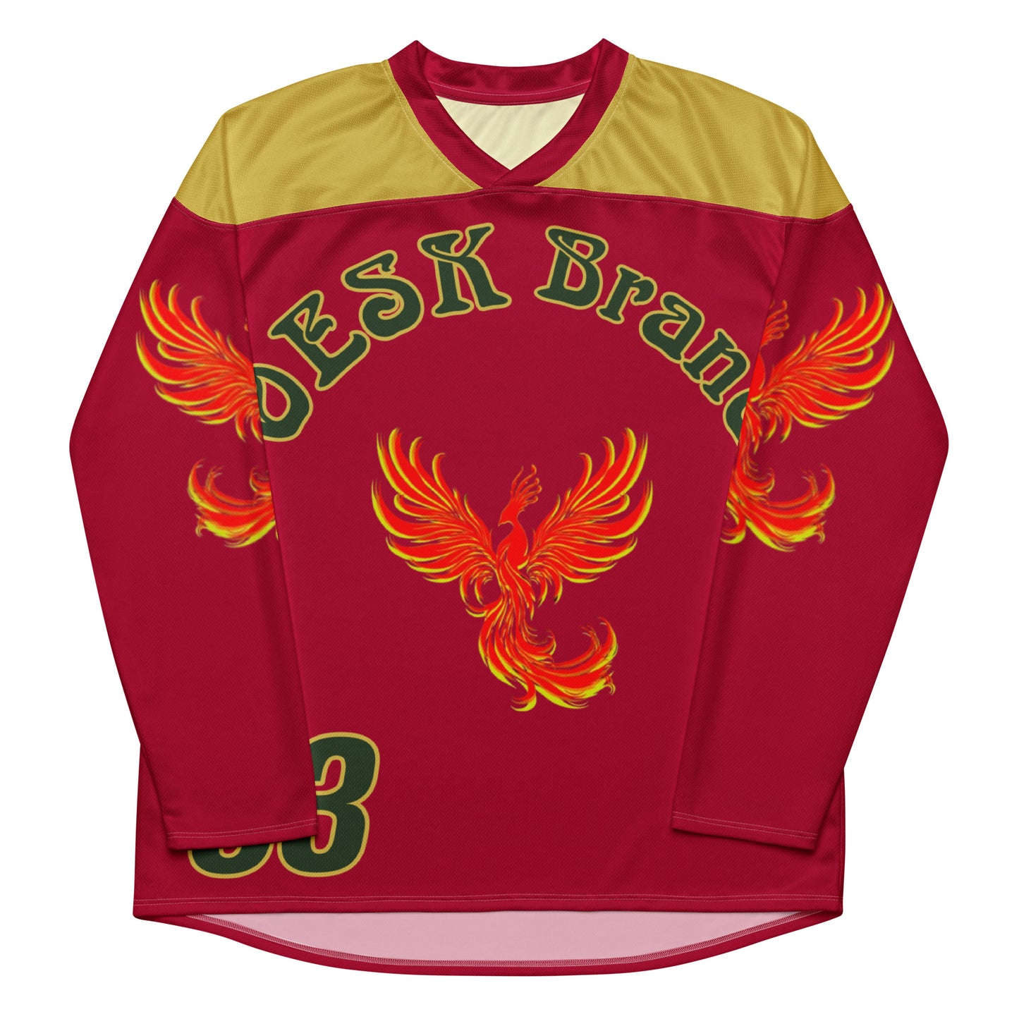 OESK Brand Home Alt. Hockey Jersey