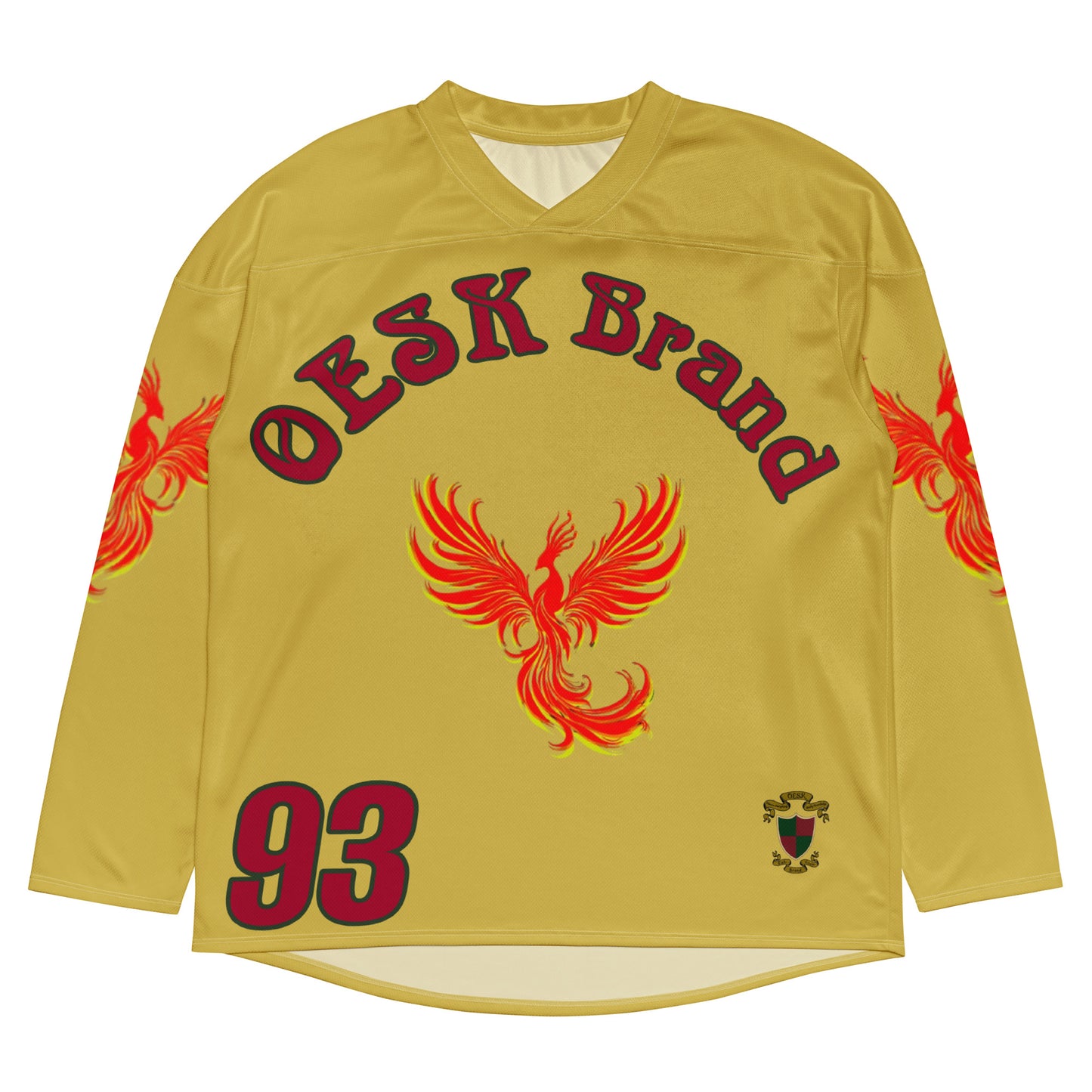 OESK Brand Gold Rush Hockey Jersey