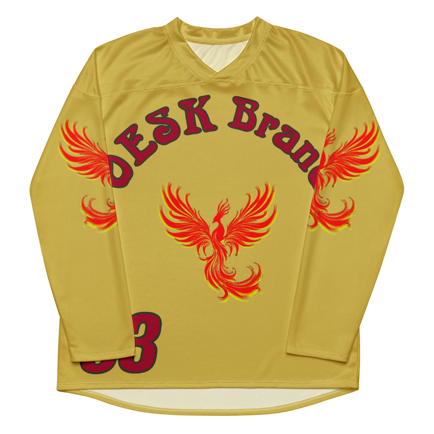OESK Brand Gold Rush Hockey Jersey