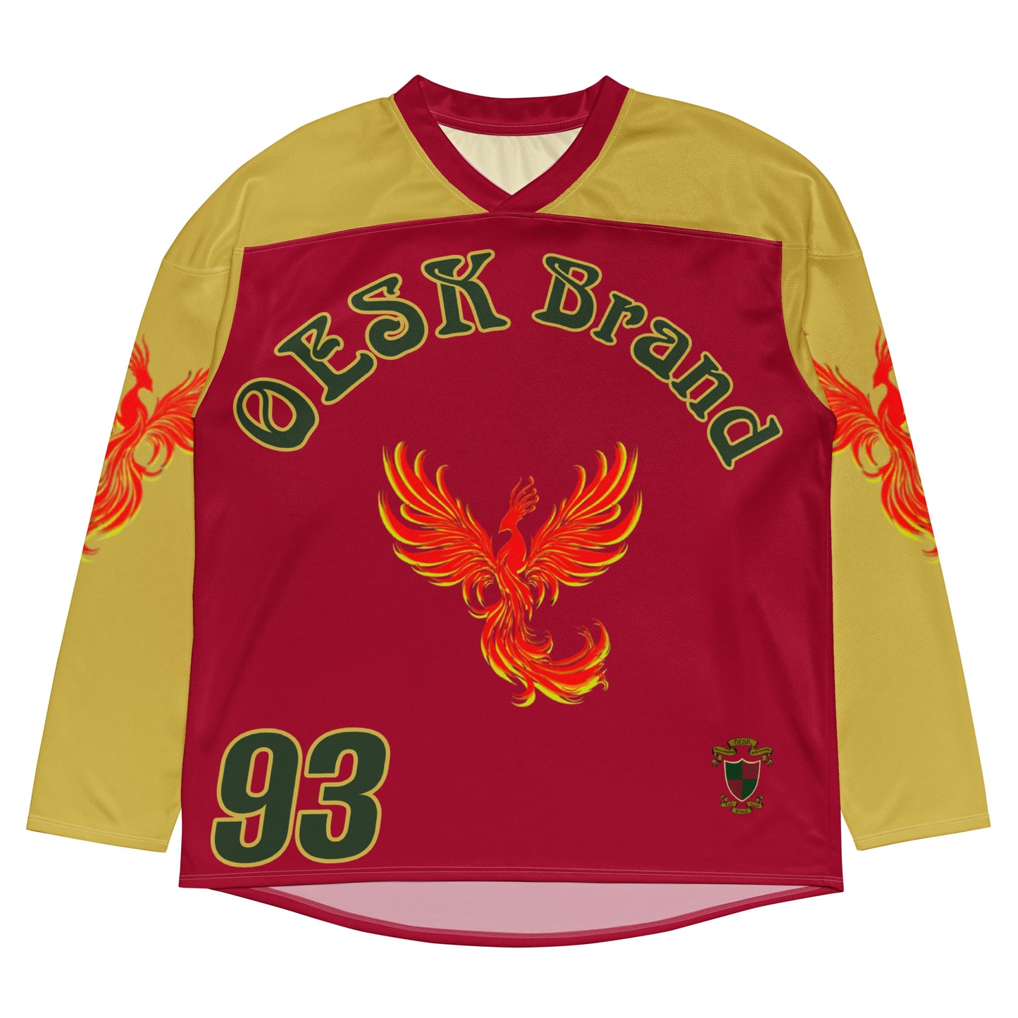 OESK Brand Home Alt. „Midas Touch“ Hockeytrikot