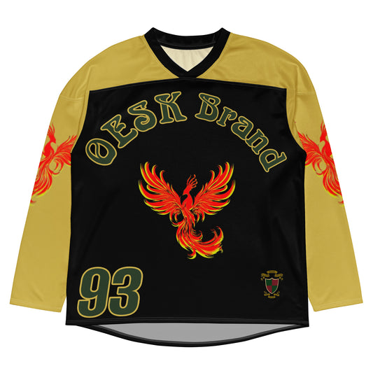 OESK Brand Blackout Alt. “Midas Touch” Hockey Jersey