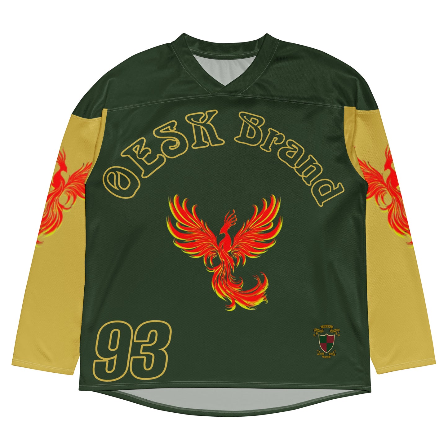 OESK Brand Home Color Rush/“Midas Touch” Hockey Jersey