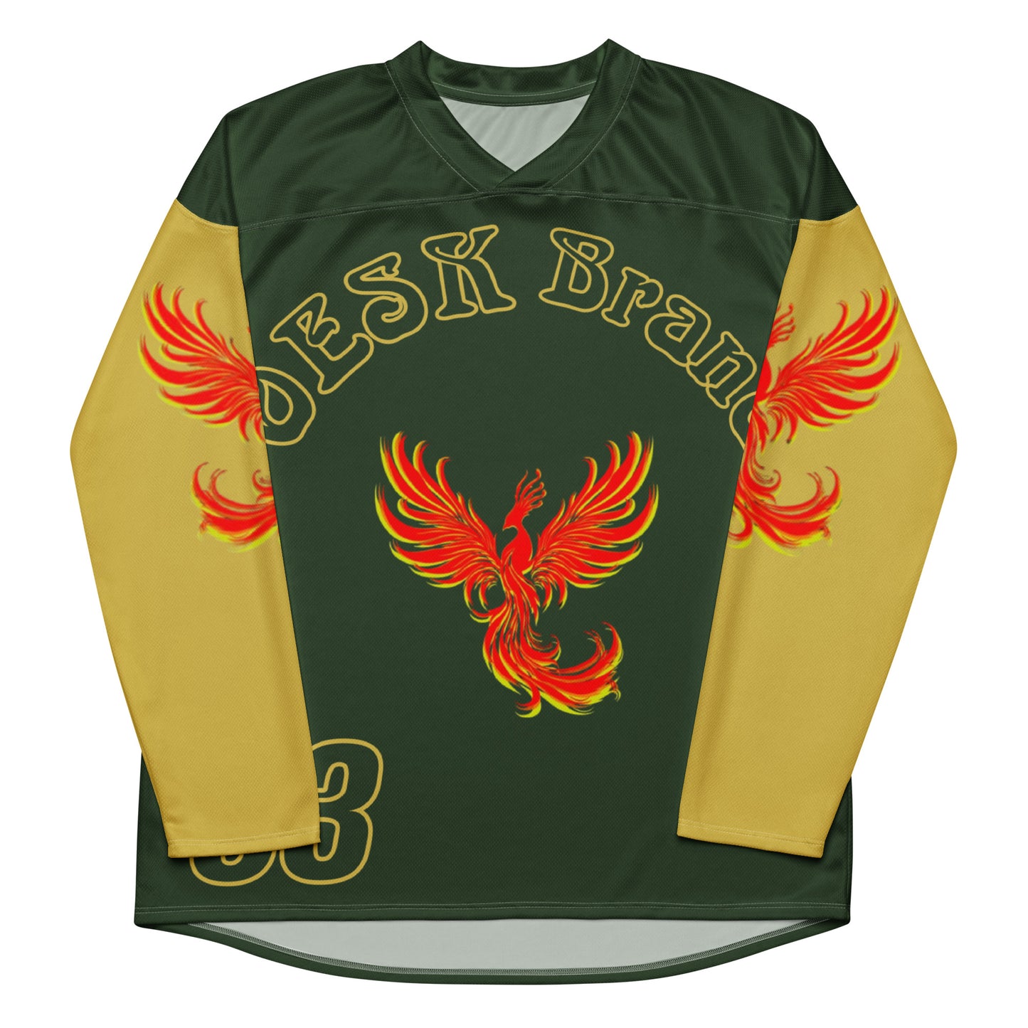 OESK Brand Home Color Rush/“Midas Touch” Hockey Jersey