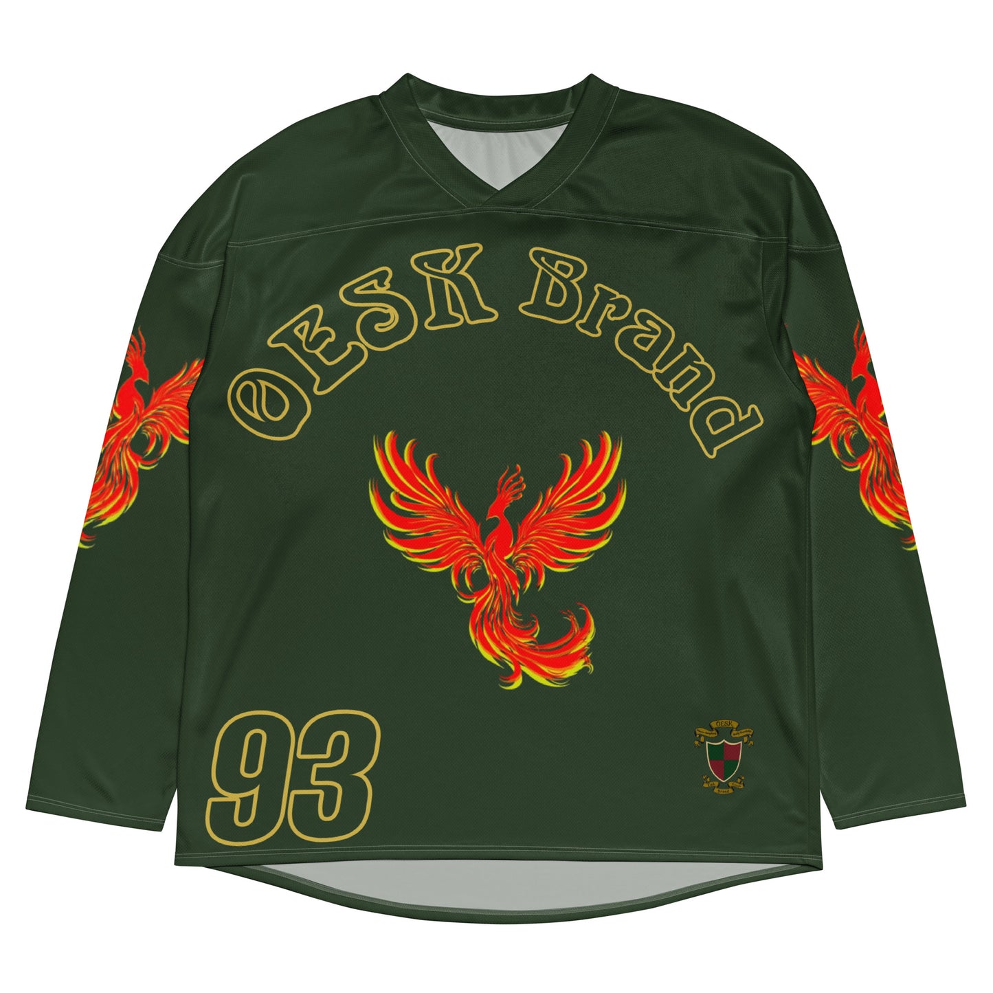 OESK Brand Home Color Rush Hockey Jersey