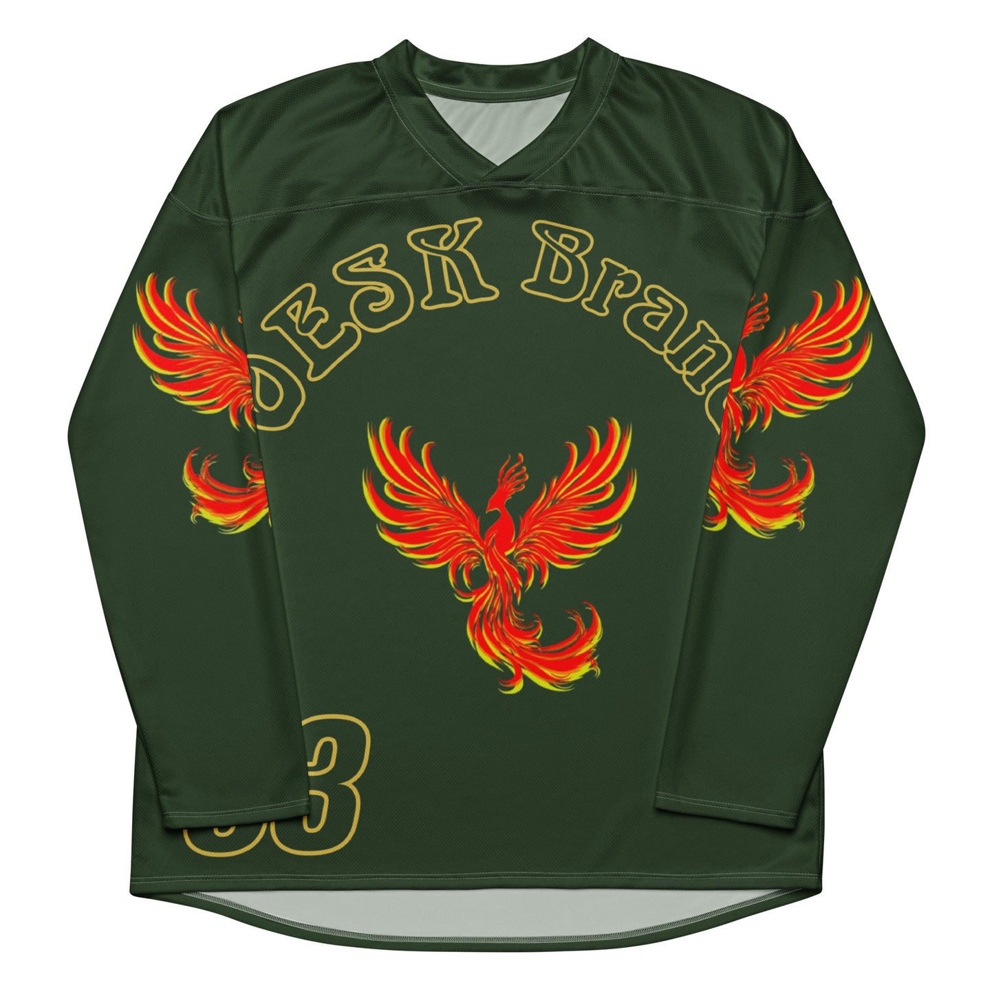 OESK Brand Home Color Rush Hockey Jersey