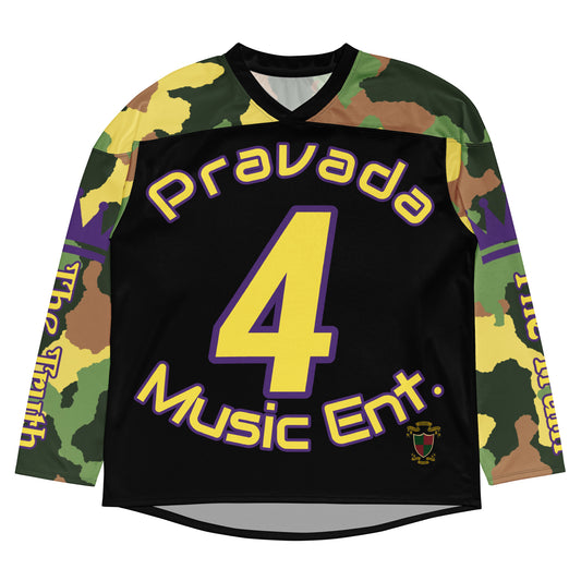 Pravada Music Entertainment (M. Lo) Hockey Jersey