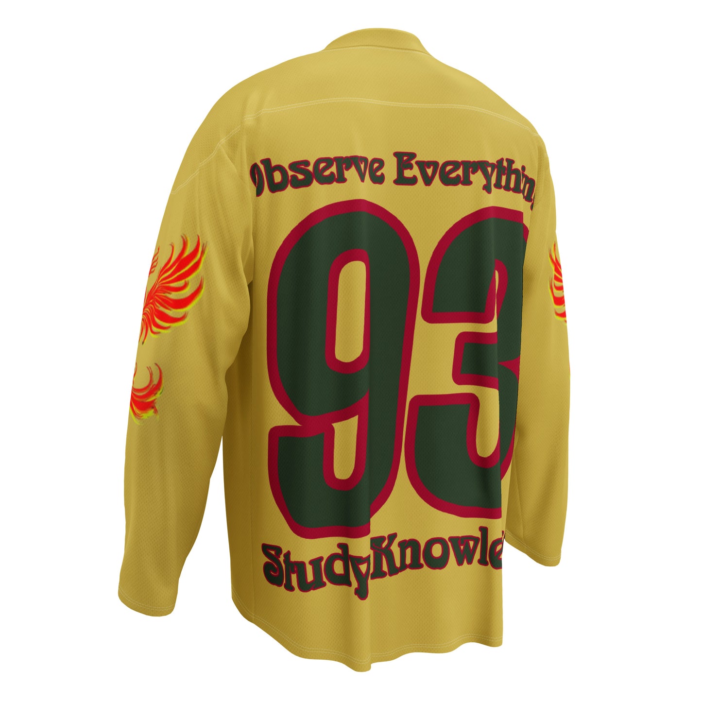 OESK Brand Gold Rush Inverse Hockey Jersey