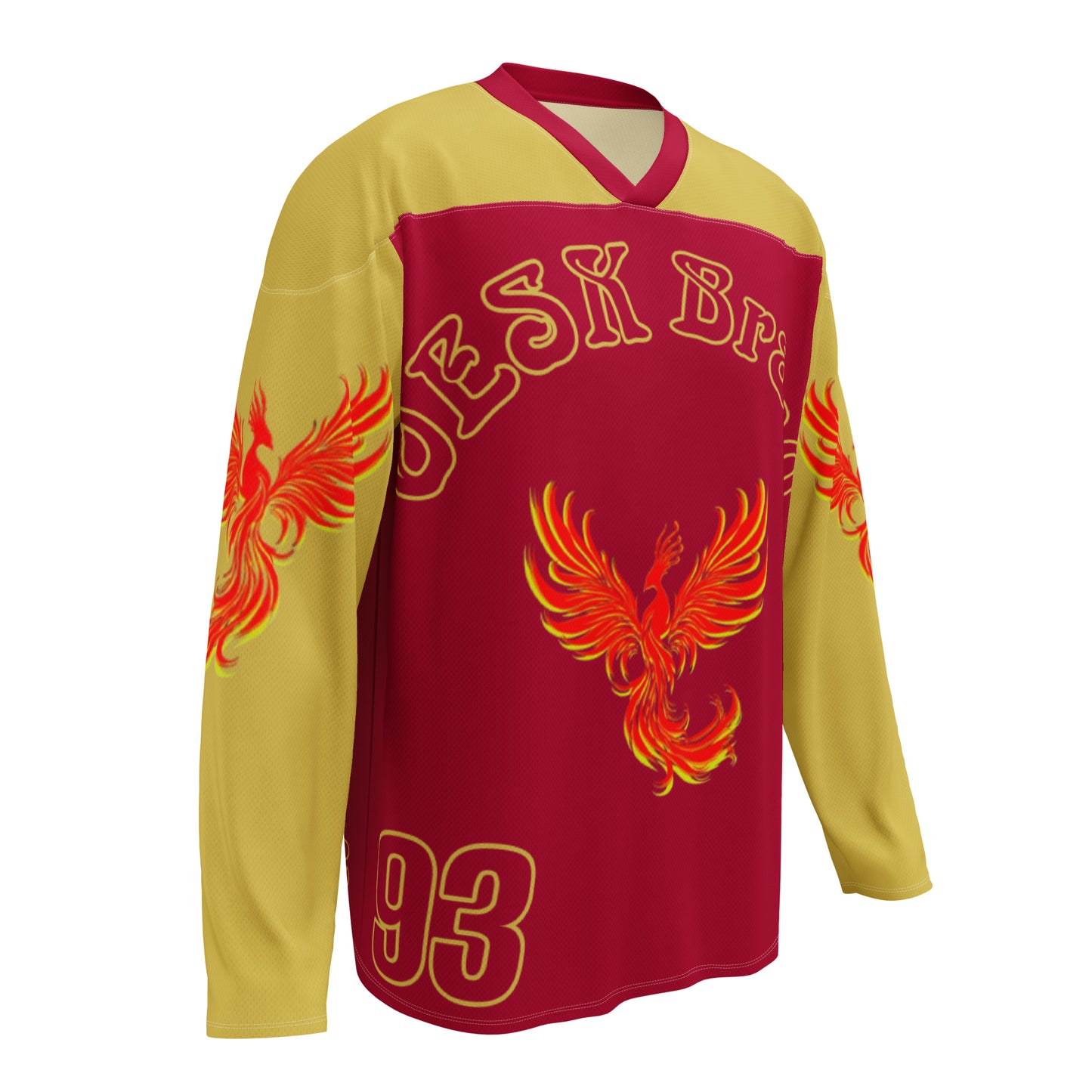 OESK Brand Home Alt. Color Rush II/“Midas Touch” Hockey Jersey