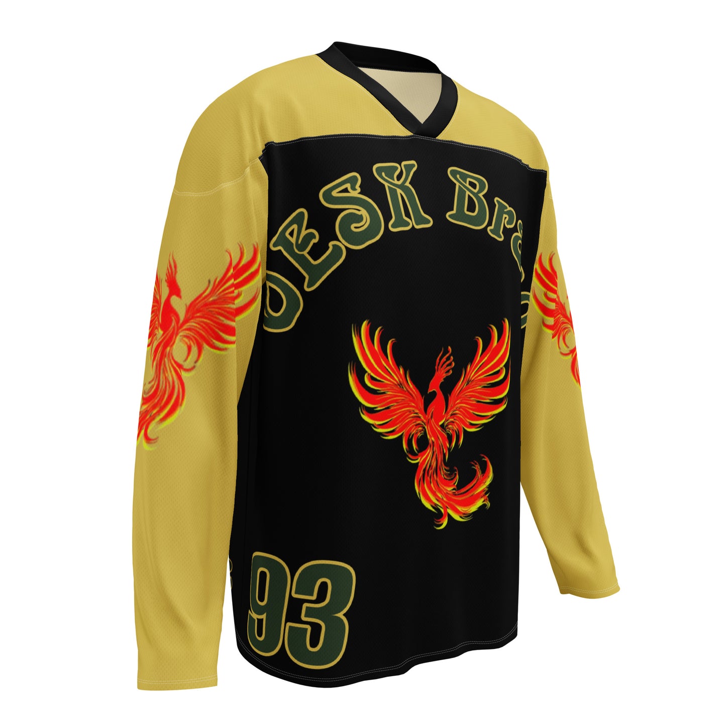 OESK Brand Blackout Alt. “Midas Touch” Hockey Jersey