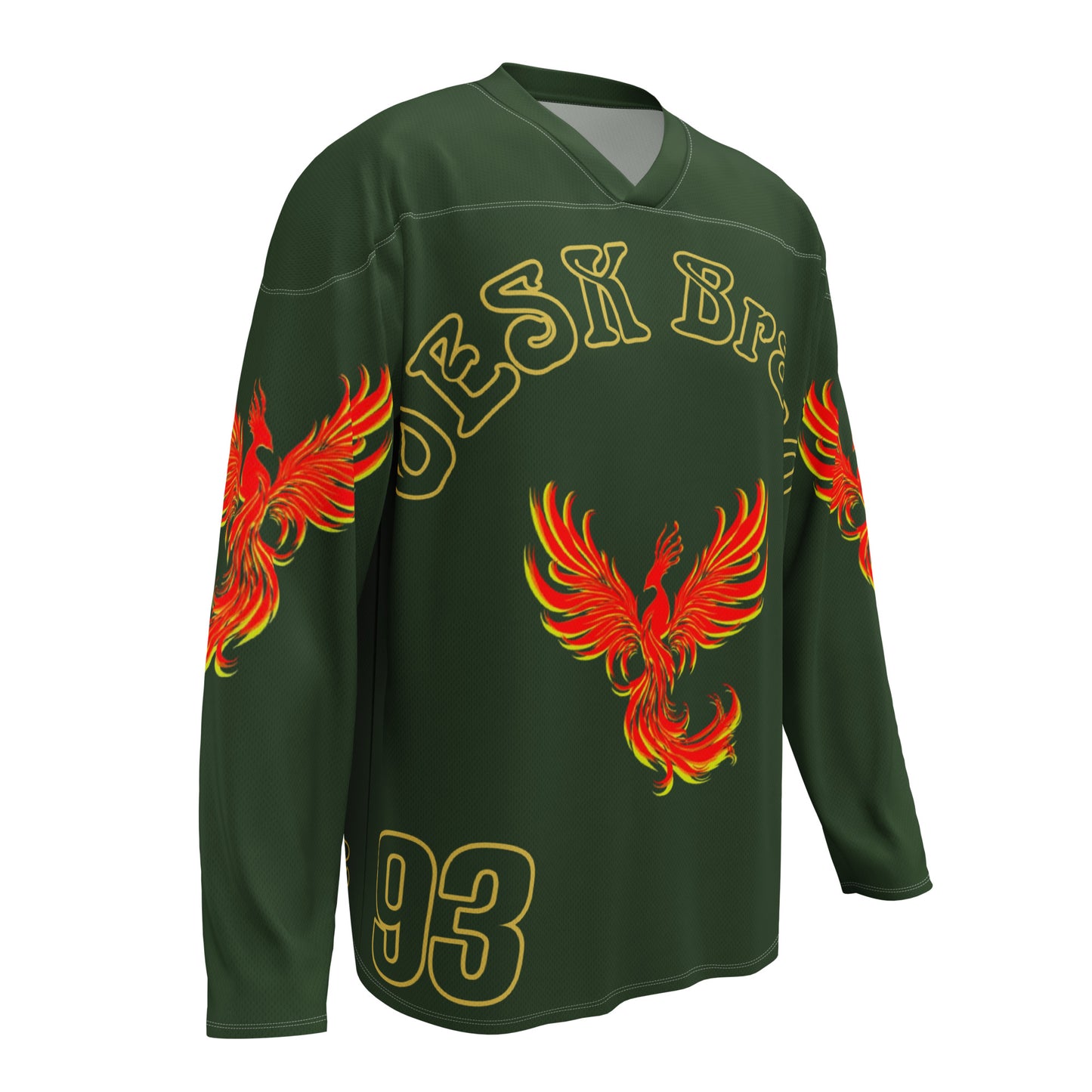 OESK Brand Home Color Rush Hockey Jersey