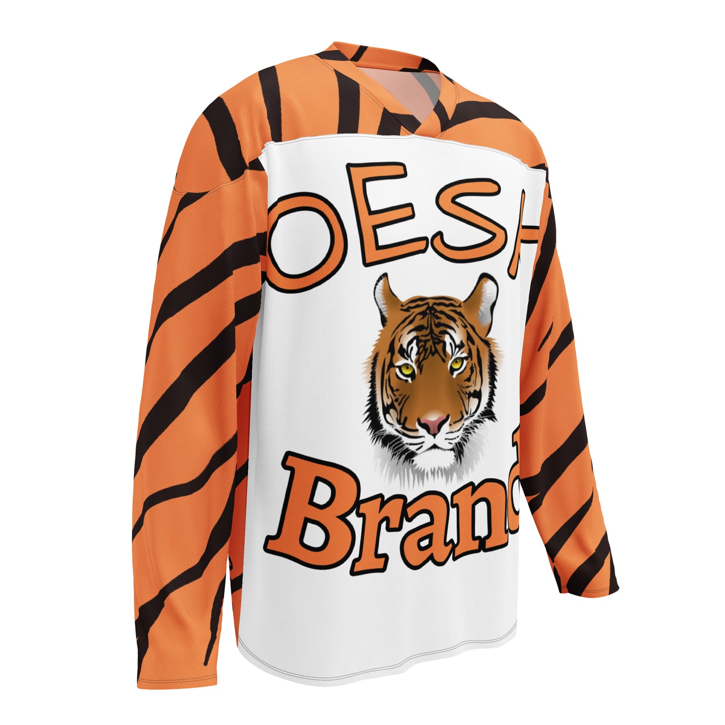 OESK Brand Tiger Style Hockey Jersey