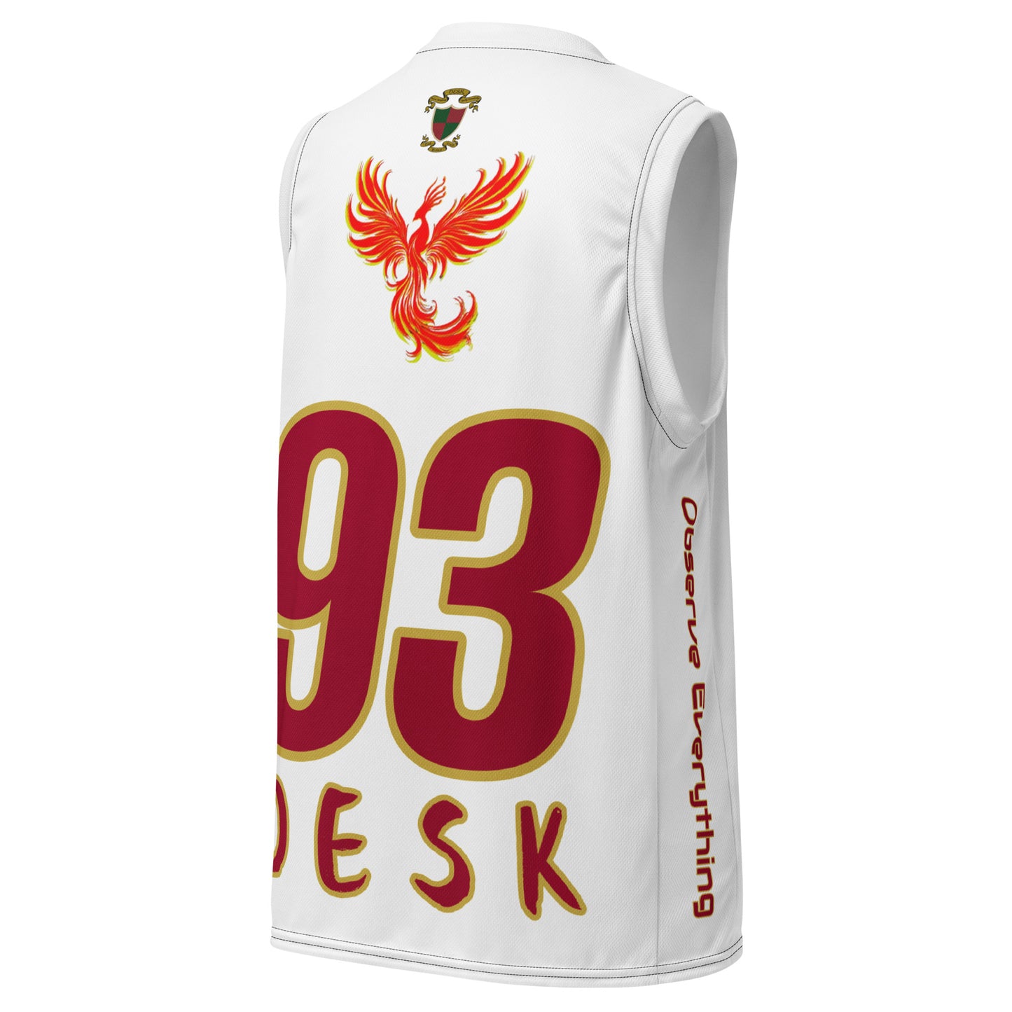 OESK Brand Home Basketball Jersey