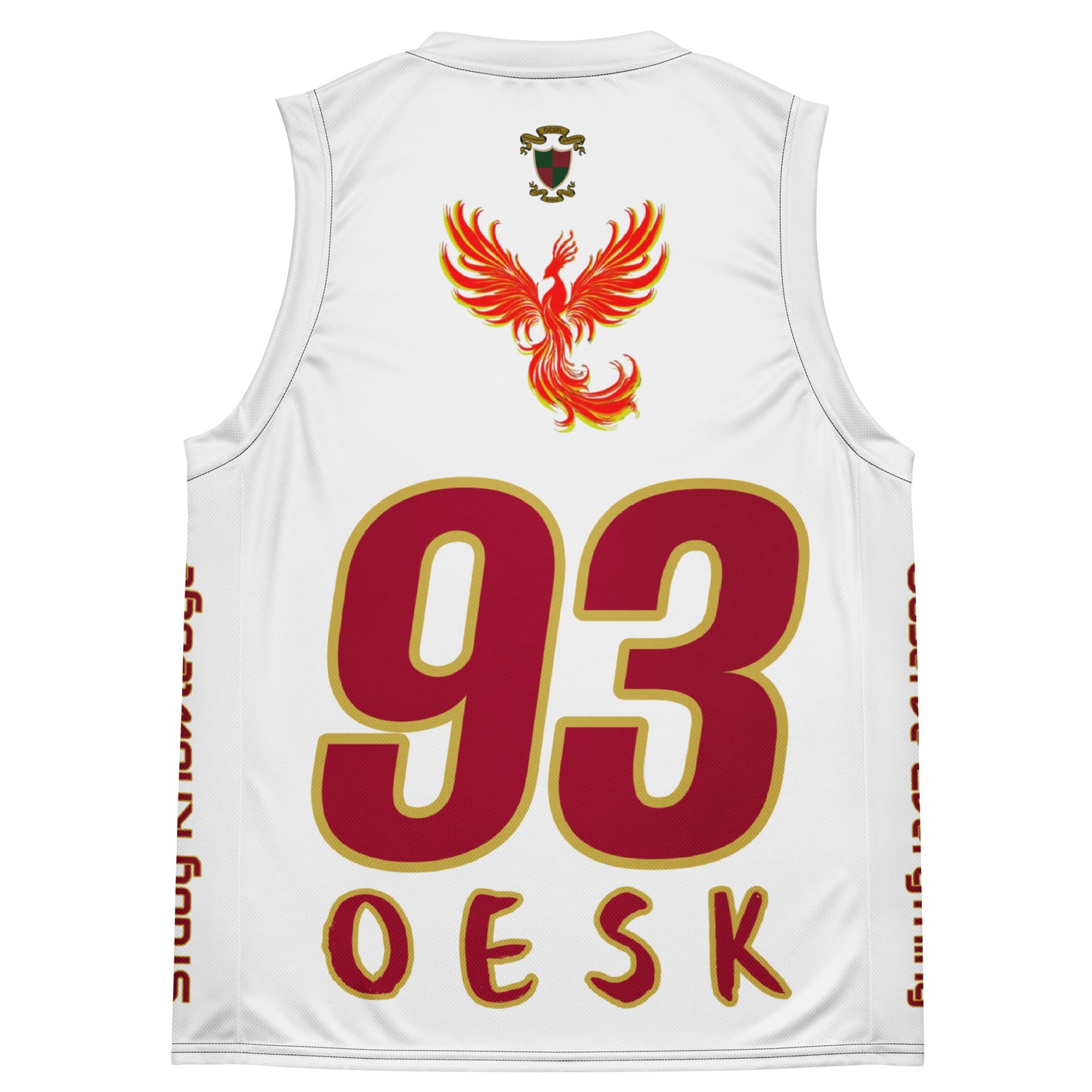 OESK Brand Home Basketball Jersey