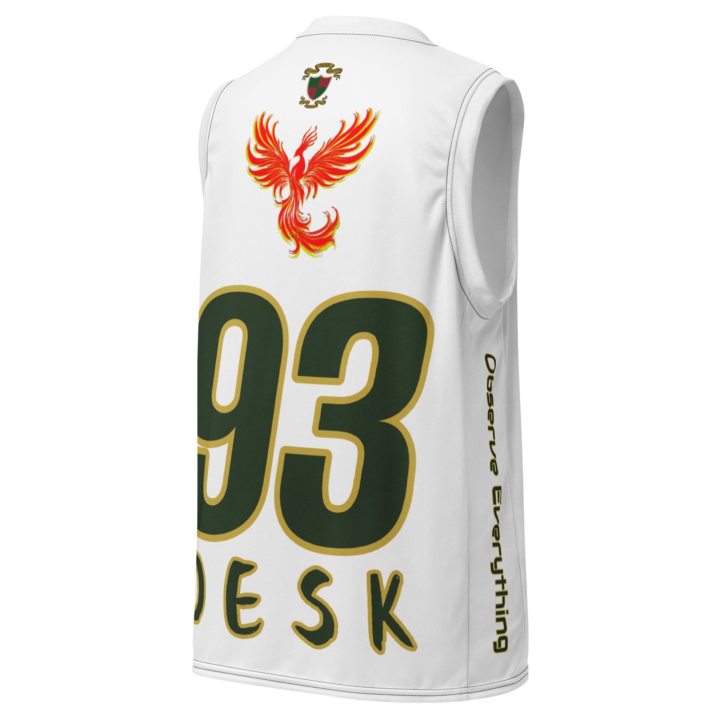 OESK Brand Home Alt. Basketball Jersey