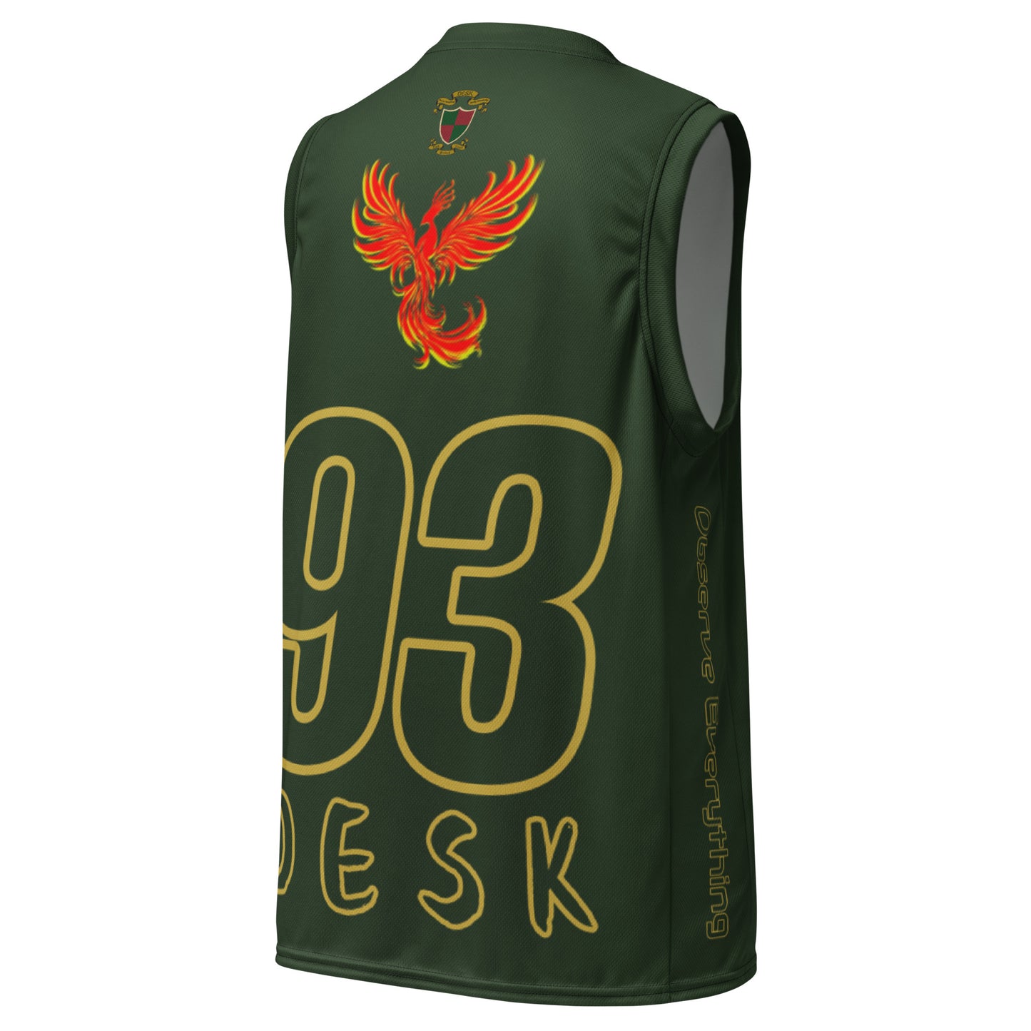 OESK Brand Away Alt. Color Rush Basketball Jersey