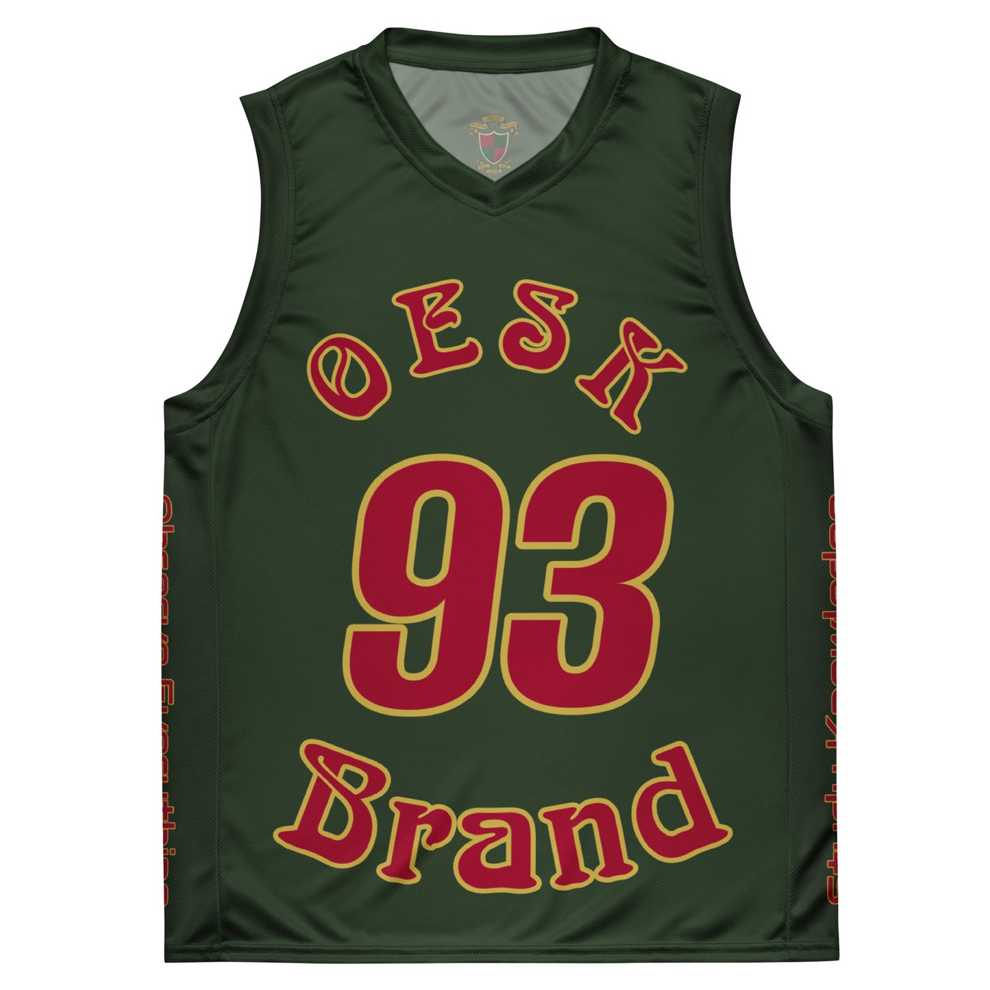 OESK Brand Away Basketball Jersey
