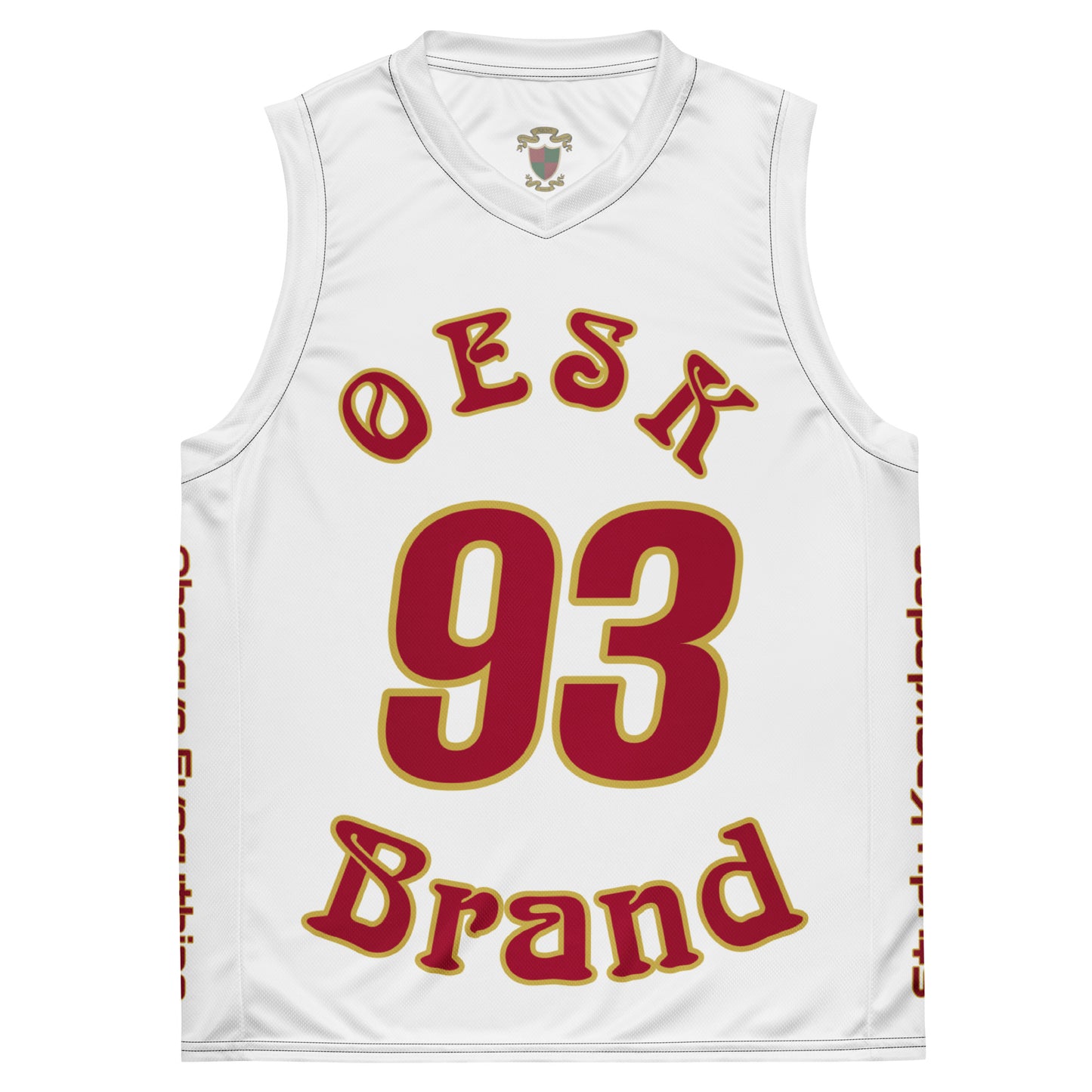 OESK Brand Home Basketball Jersey