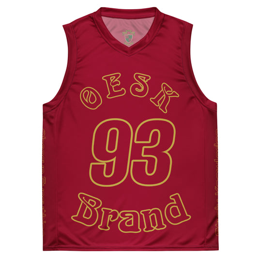 OESK Brand Away Color Rush Basketball Jersey